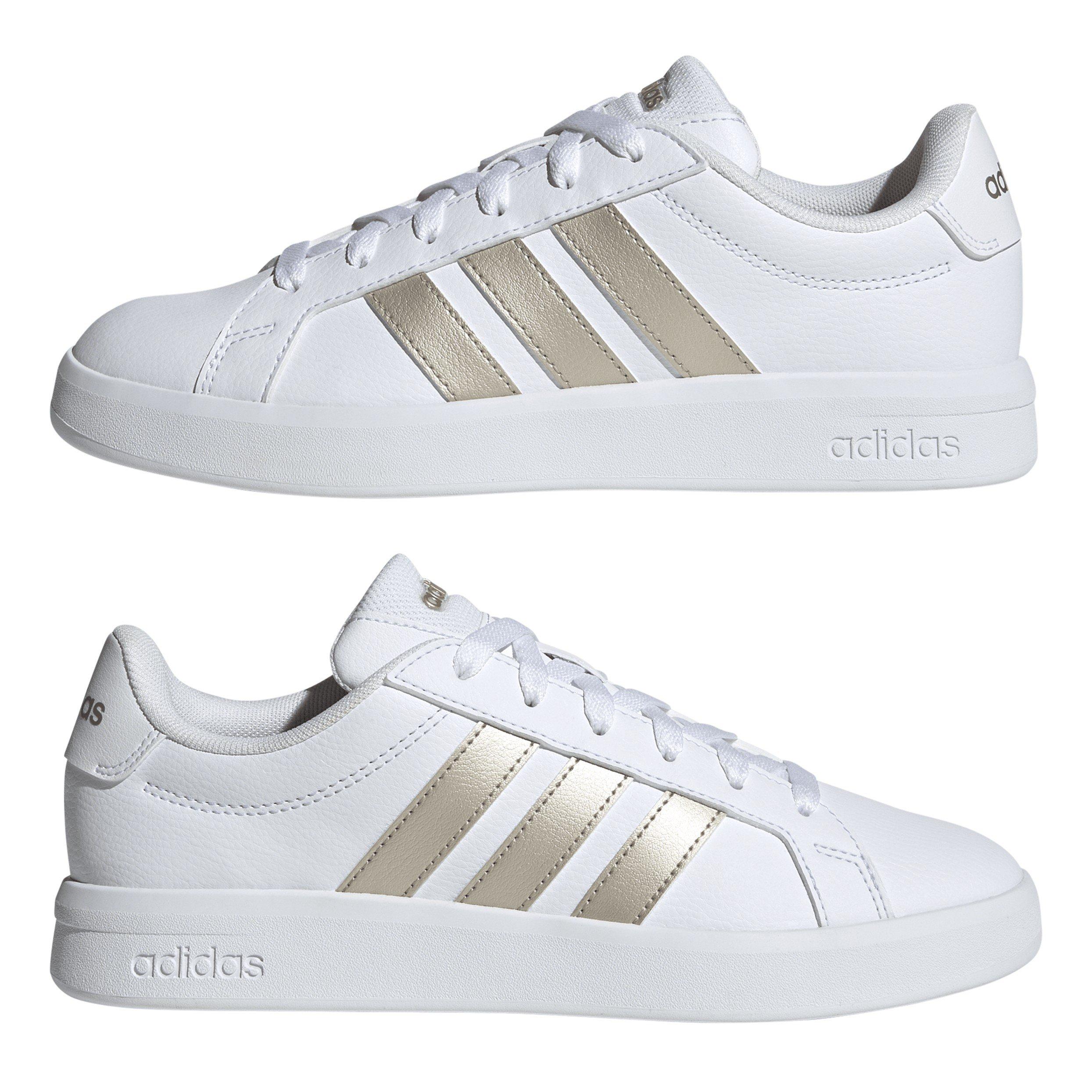 Bianco - adidas - Grand Court Base Womens Trainers - 9