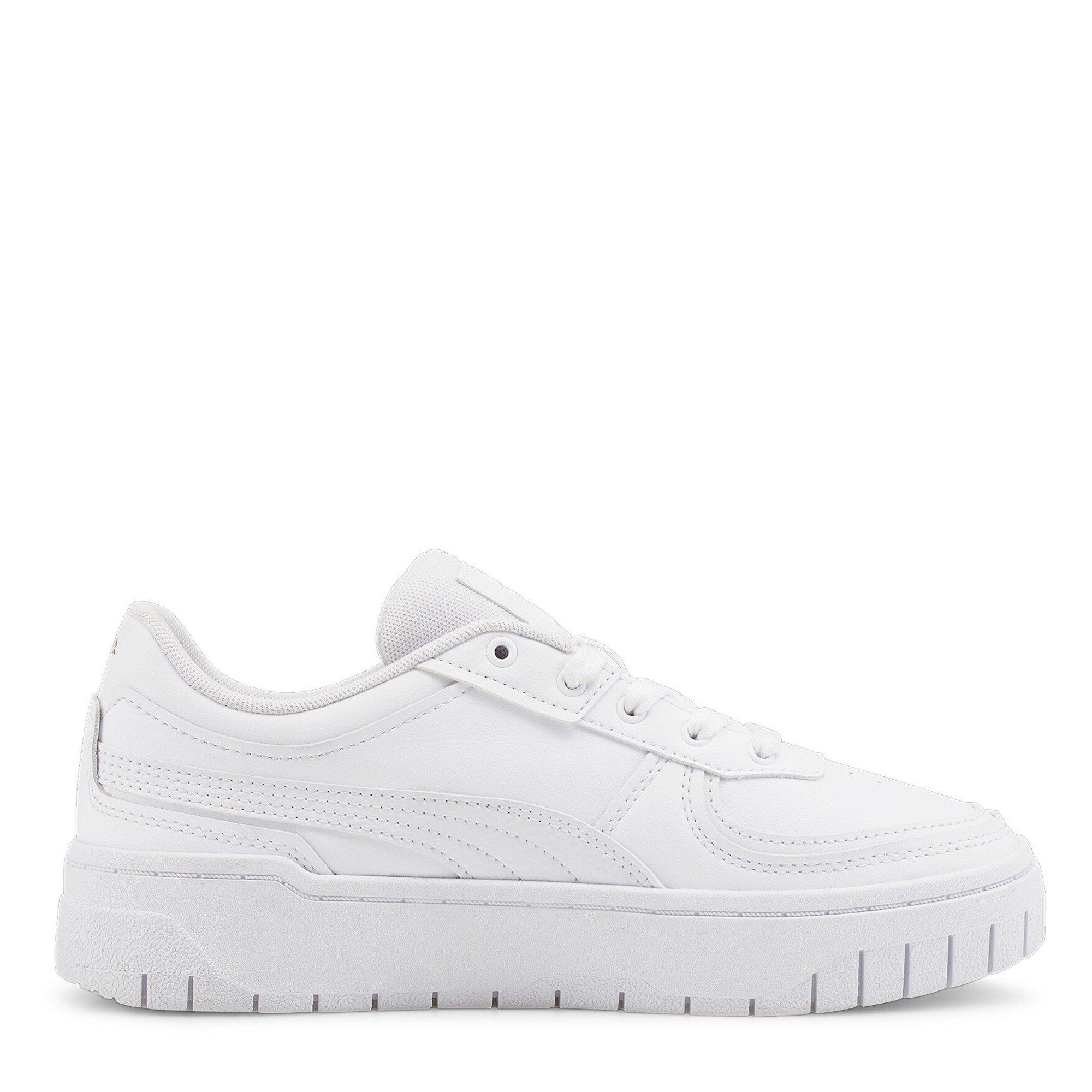 White/White - Puma - Womens Cali Dream Leather Trainers - 4