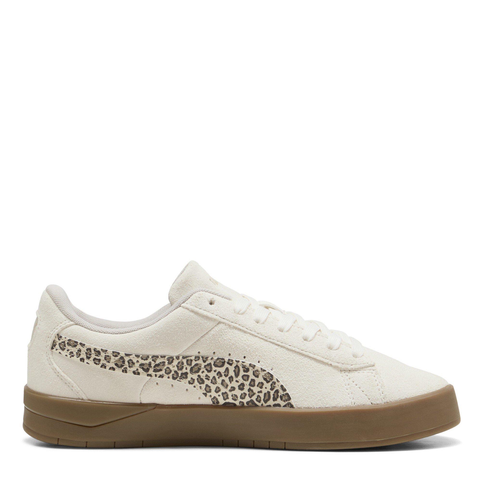 Off Wht/Leo - Puma - Puma Jada Suede Womens Trainers - 4