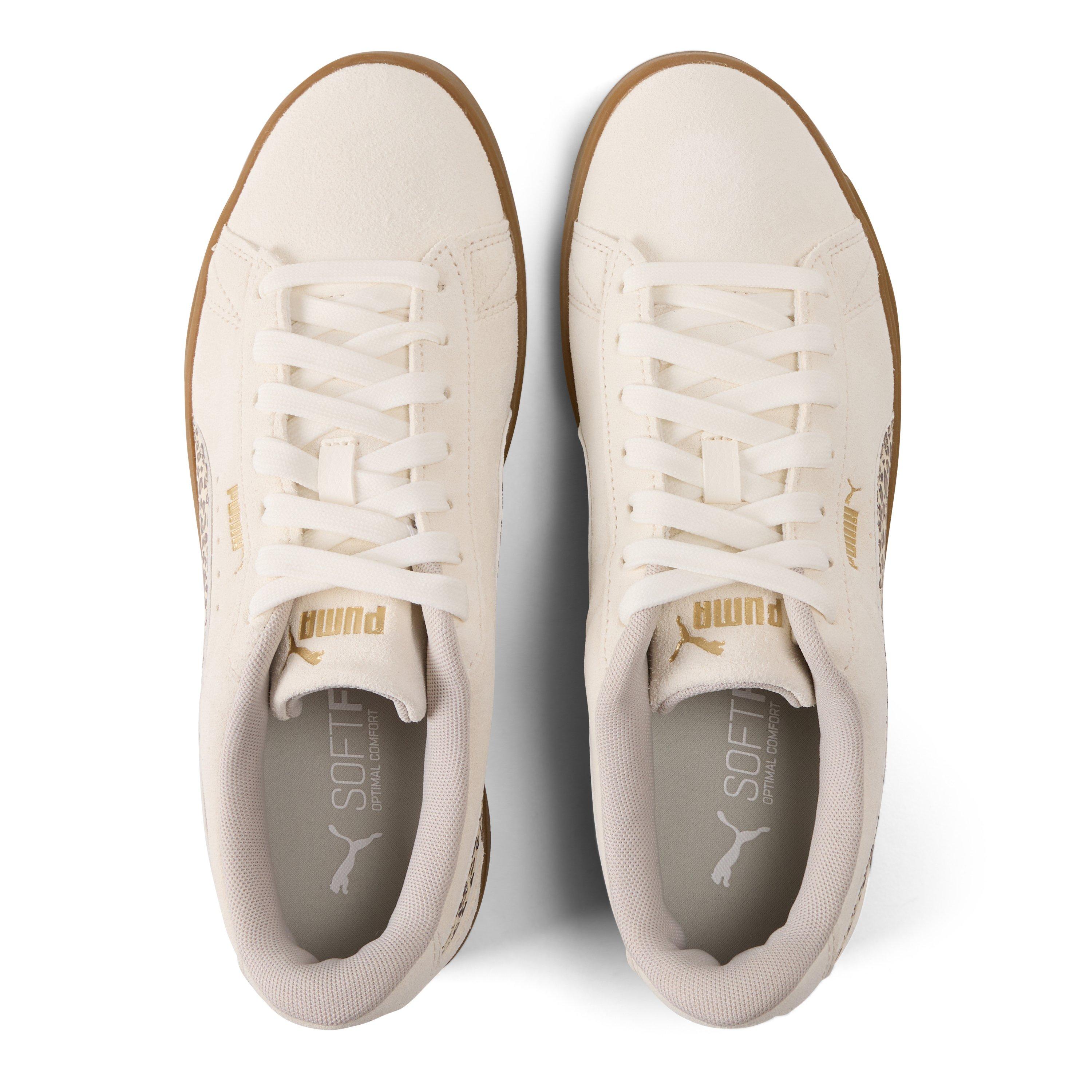 Off Wht/Leo - Puma - Puma Jada Suede Womens Trainers - 4