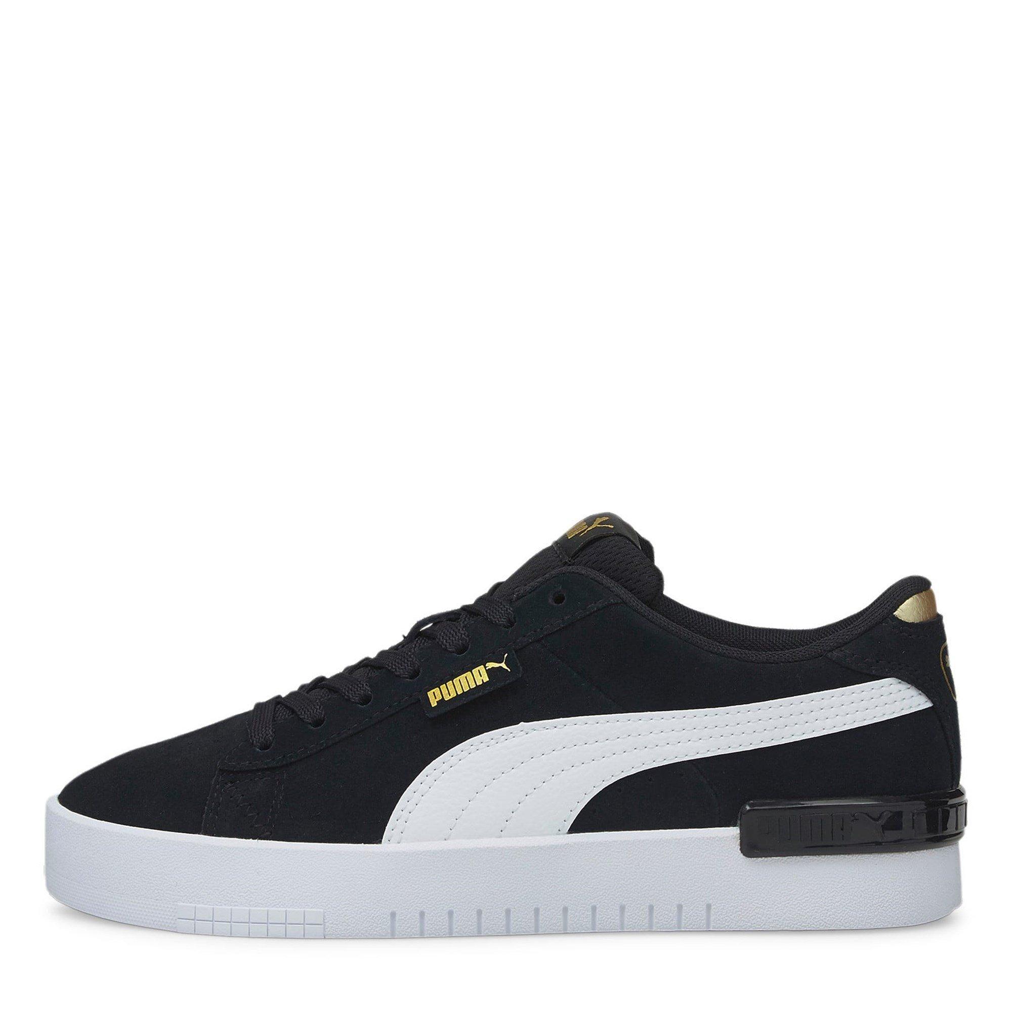 Sort/Hvid - Puma - Jada Suede Womens Trainers - 2