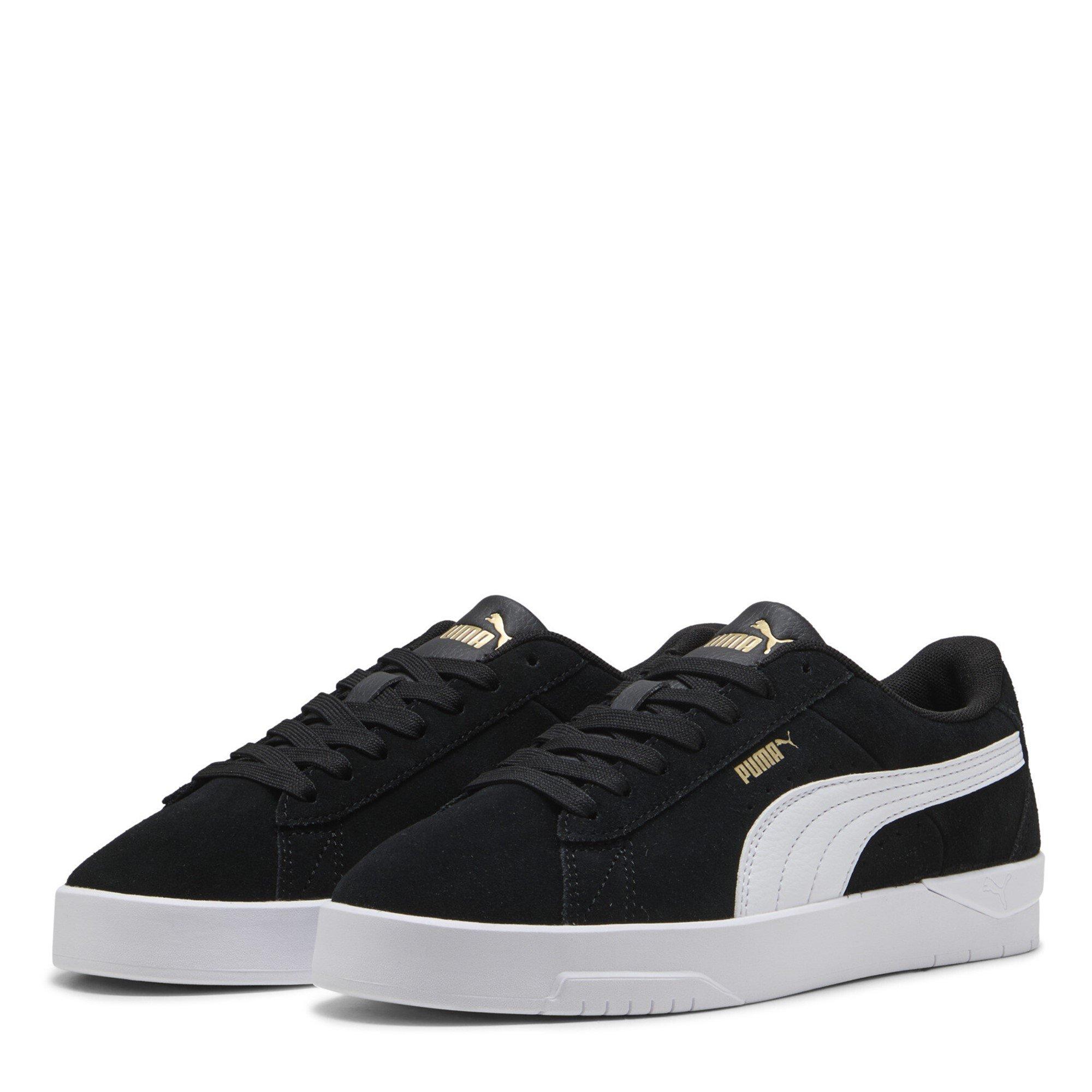 Puma Women's Jada Suede Trainers - Black/White - 5 (38)