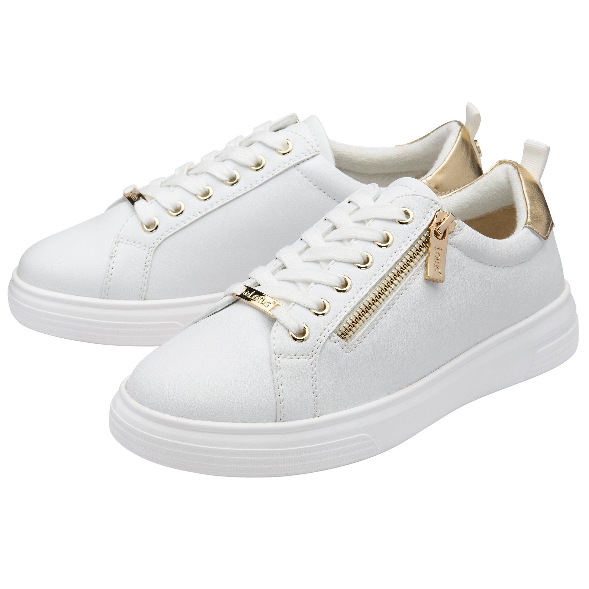 Blanc - Lotus Shoes - Lotus Alessia Traine Ld63 - 2