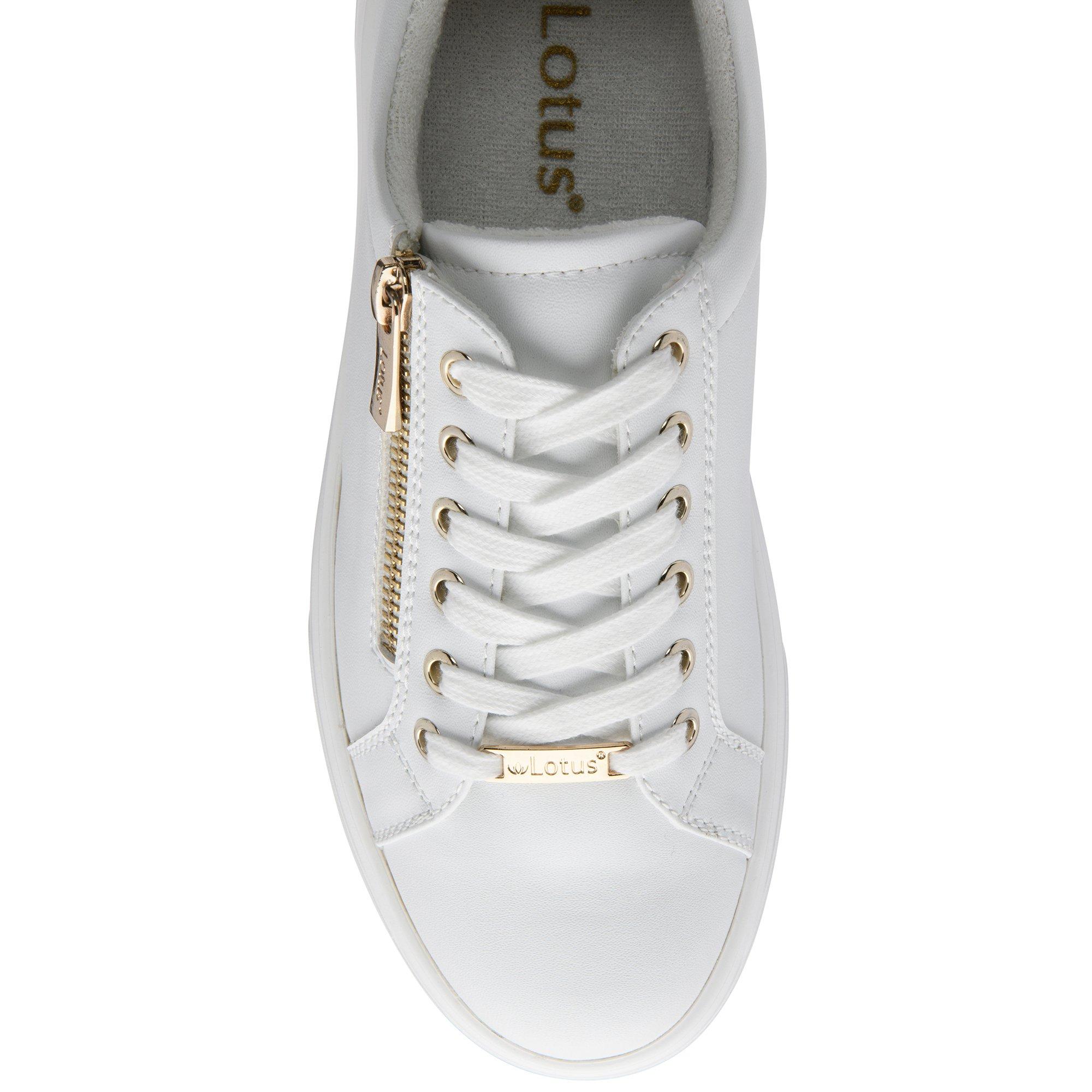 Blanc - Lotus Shoes - Lotus Alessia Traine Ld63 - 4