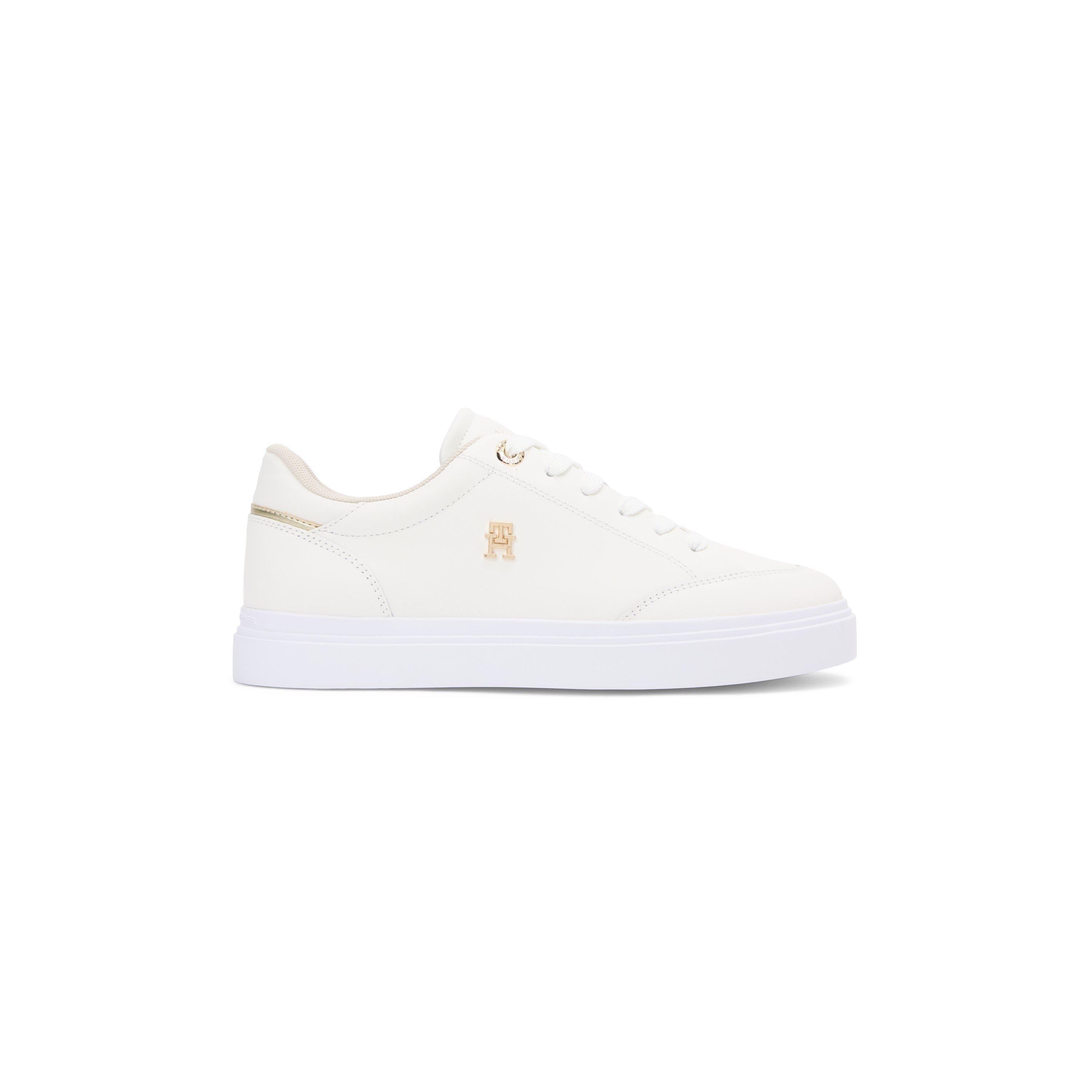 Tommy Hilfiger Women's Tommy Chic Monogram Cupsole Trainers - Ecru - 6 (39)