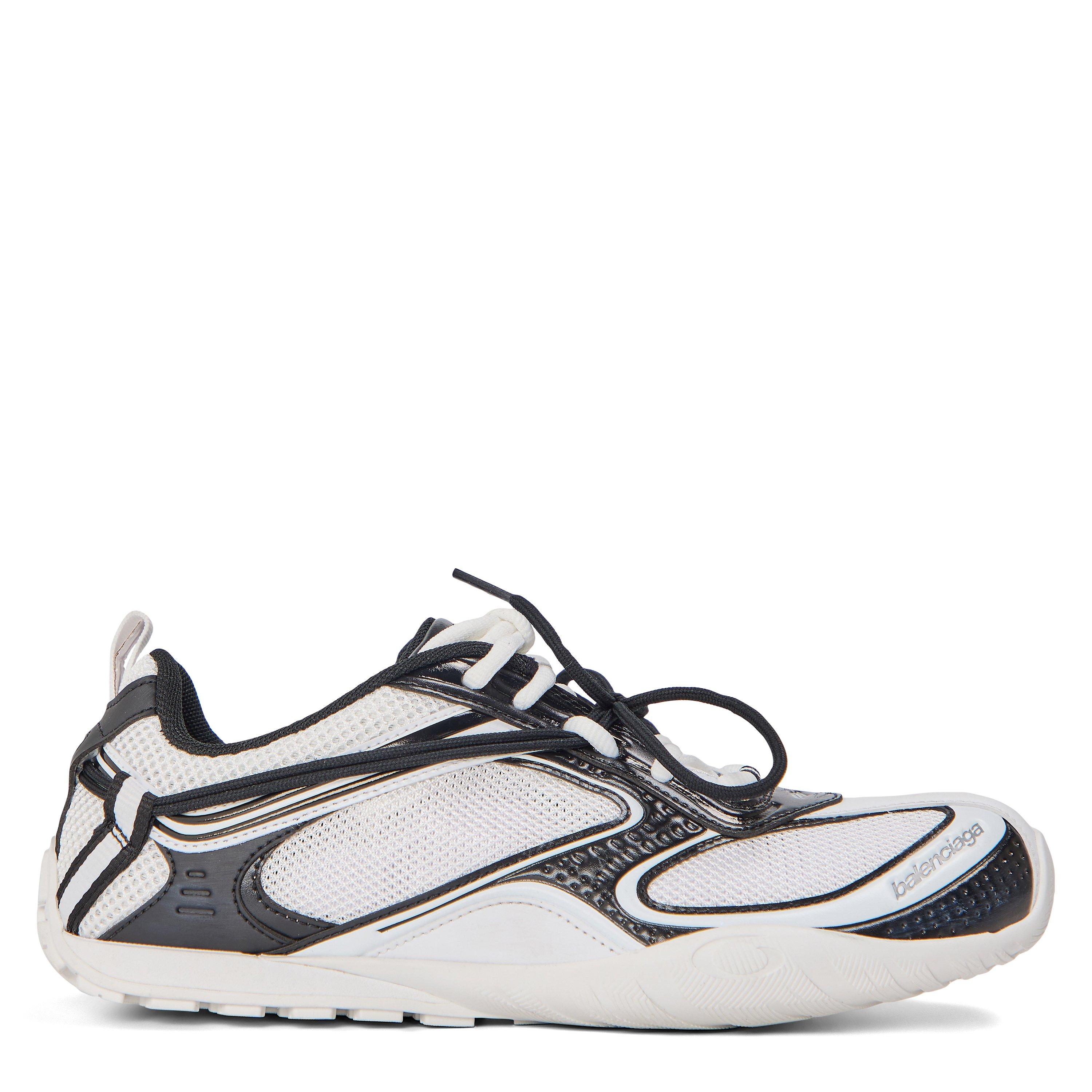 Balenciaga Women's Low-Top Trainers - White/Black - 5 (38)