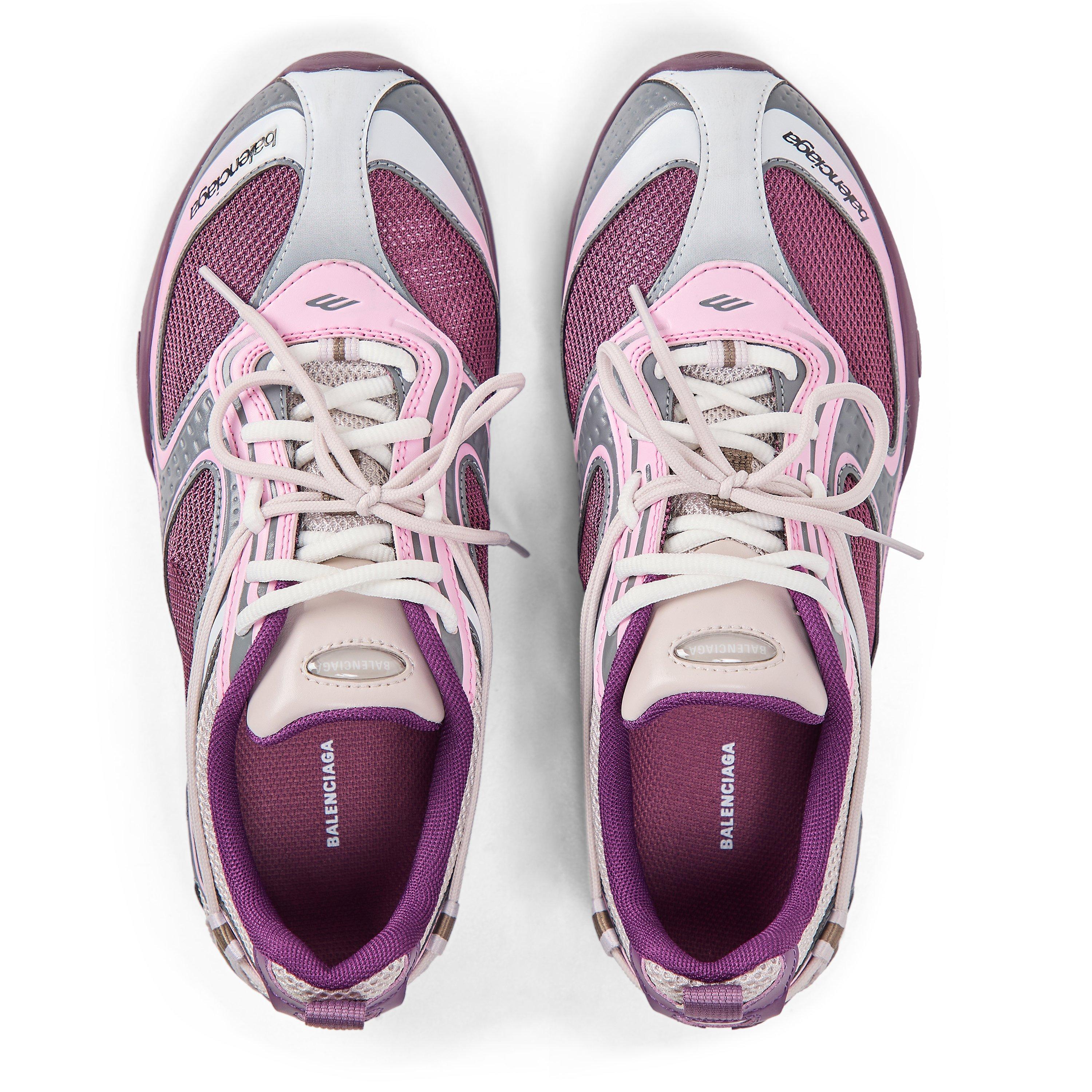 Purple/Grey - Balenciaga - Women's Low-Top Trainers - 4