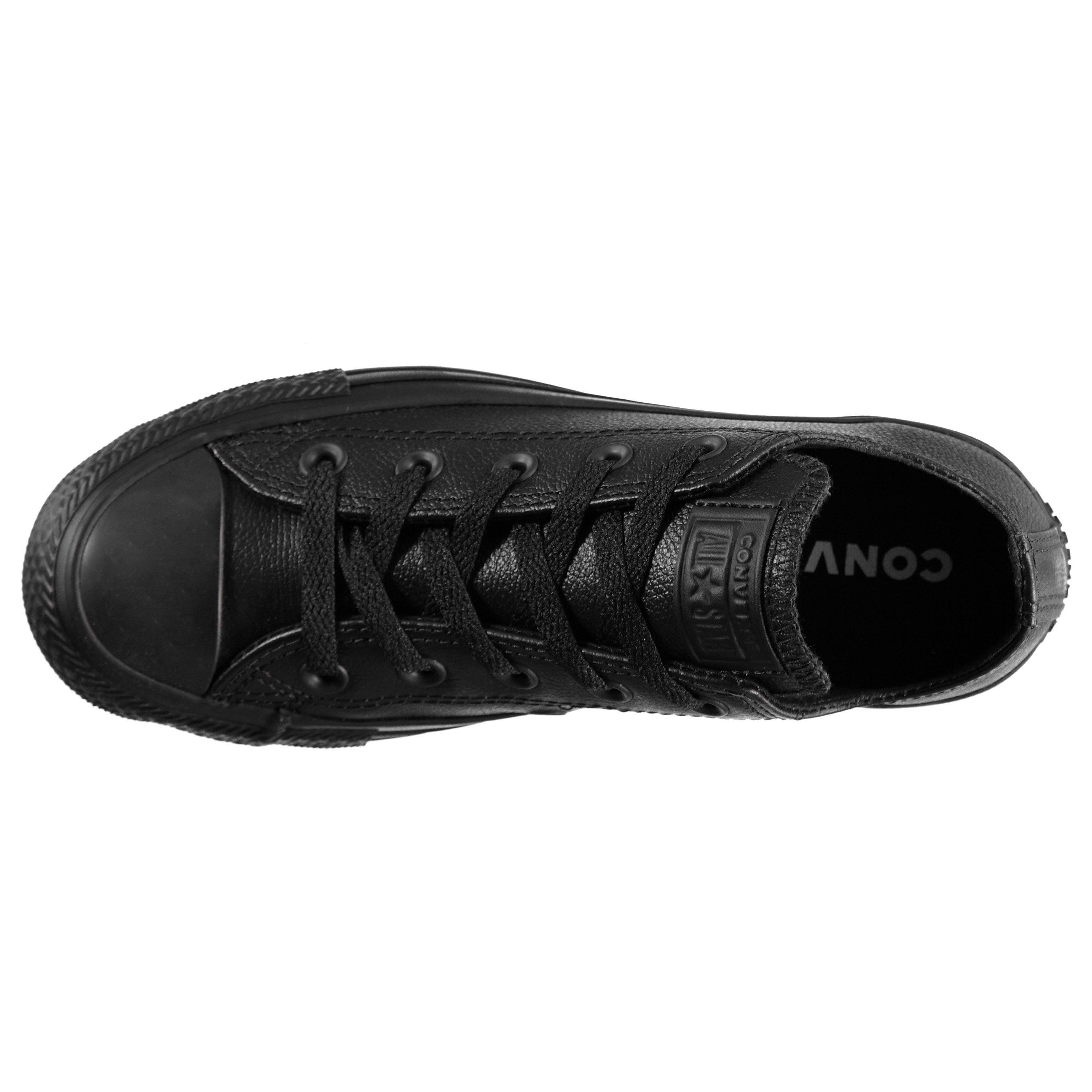 Black 001 - Converse - All Star Mono Leather Shoes - 3