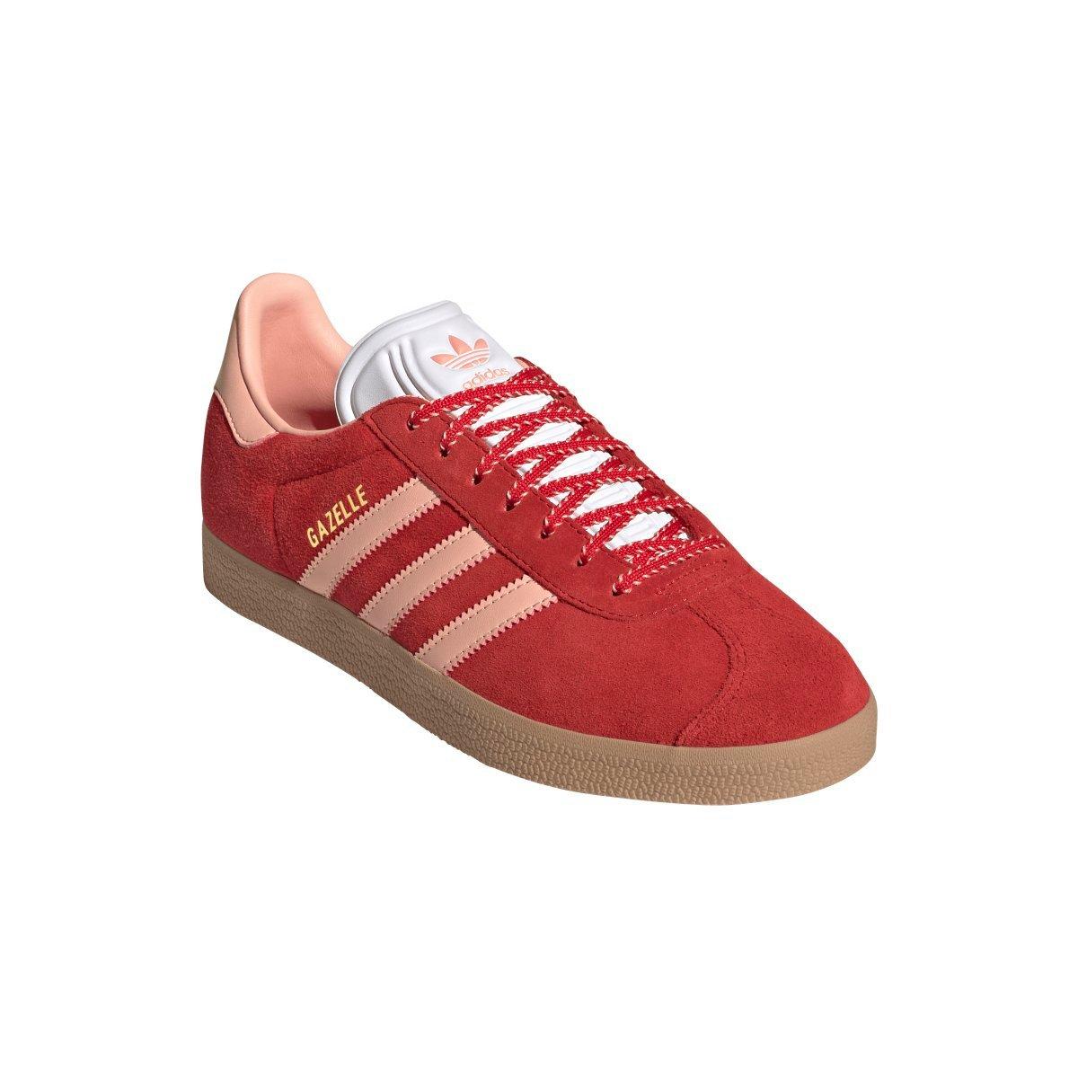 Scarlet Pink - adidas Originals - Adidas Gazelle Shoe Ld99 - 3