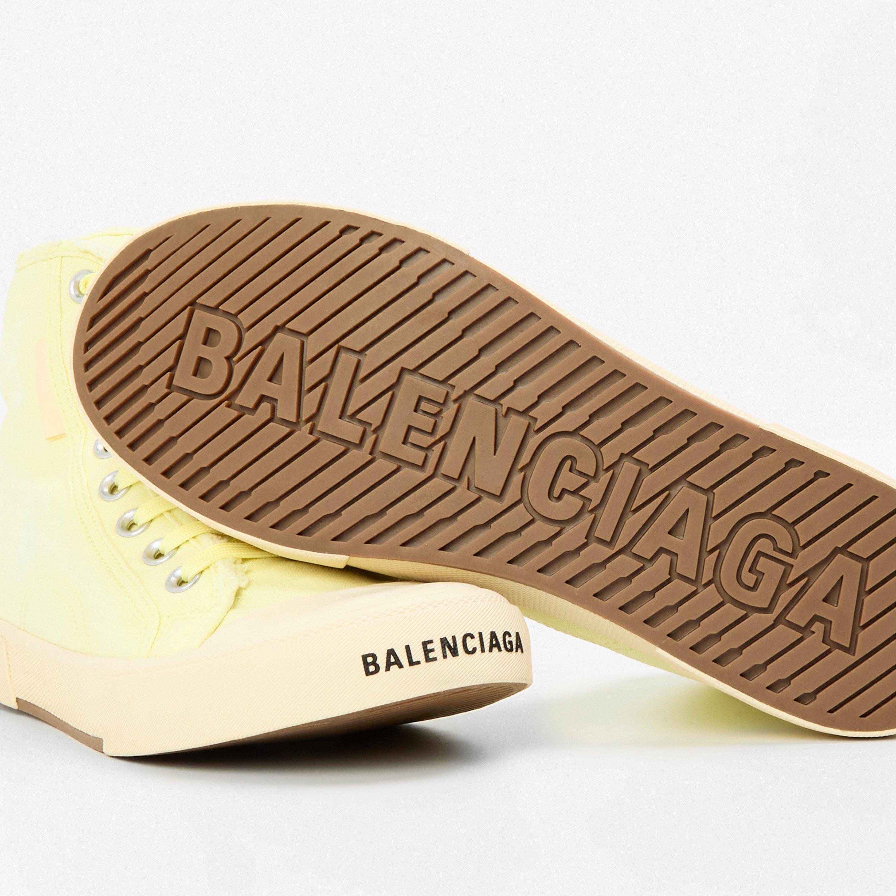 Yellow/White - Balenciaga - Ankle Length Sneakers - 4