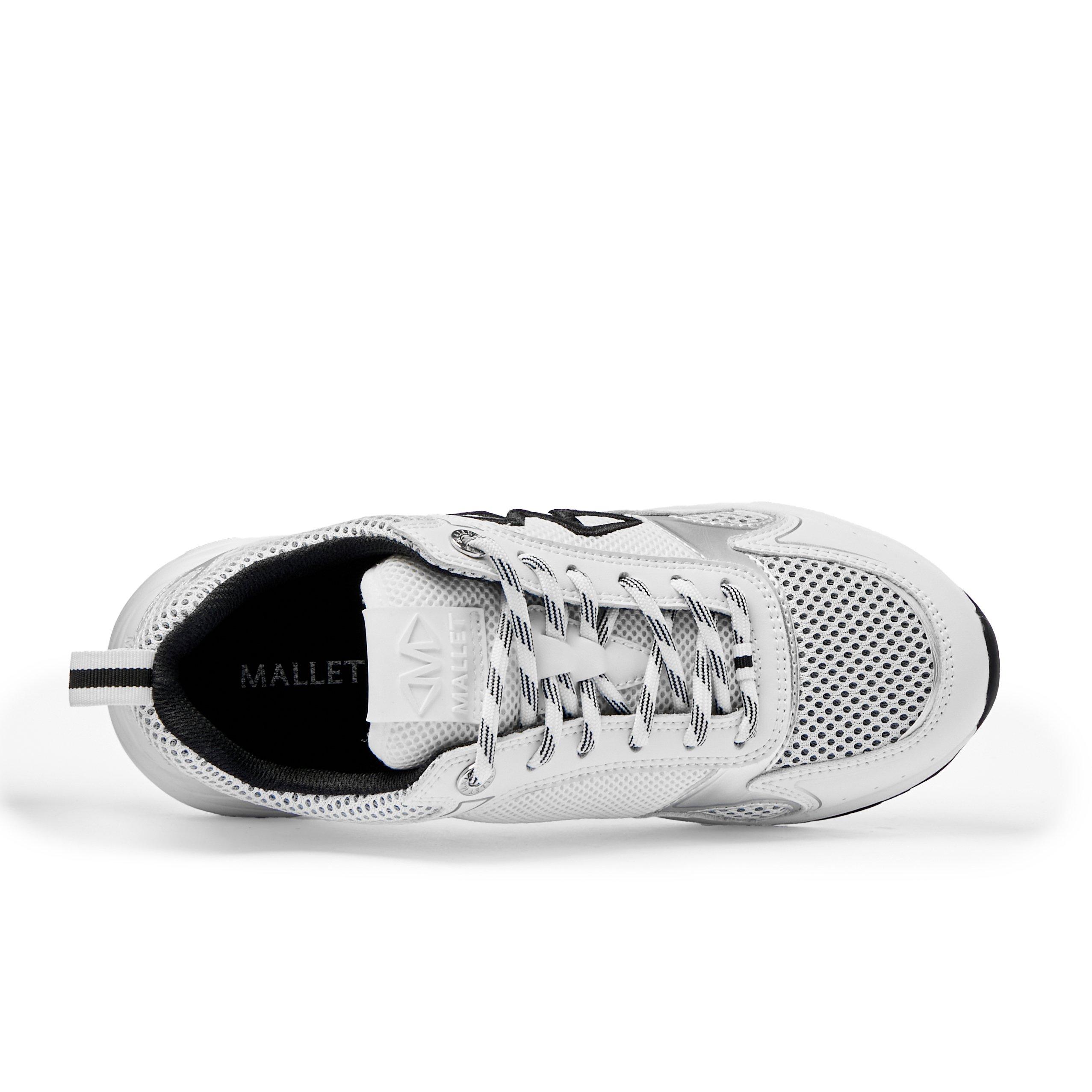 White Silver - Mallet - Women's Willow Low-Top Trainers - 5