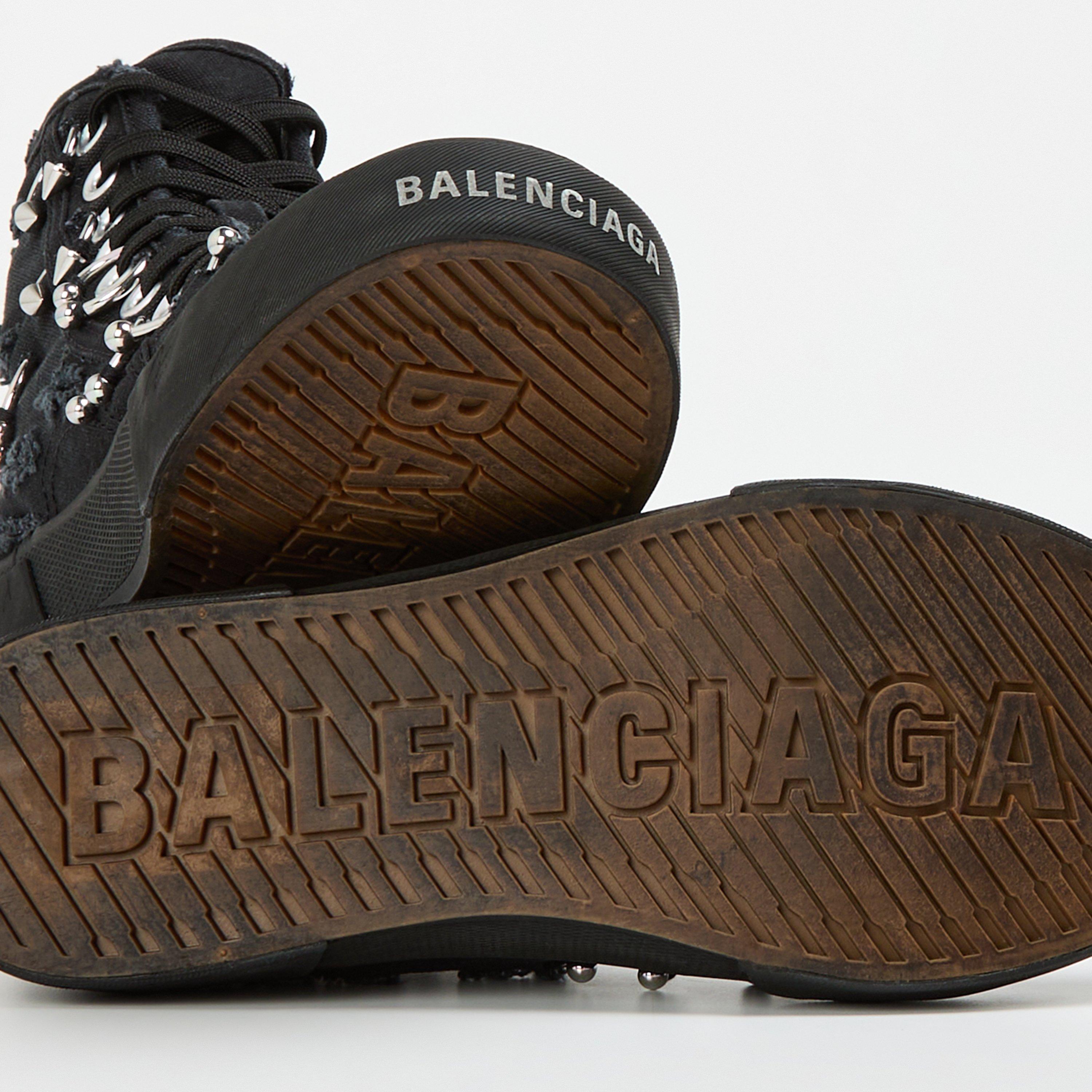 Black - Balenciaga - Women's High Tops Shoe - 3