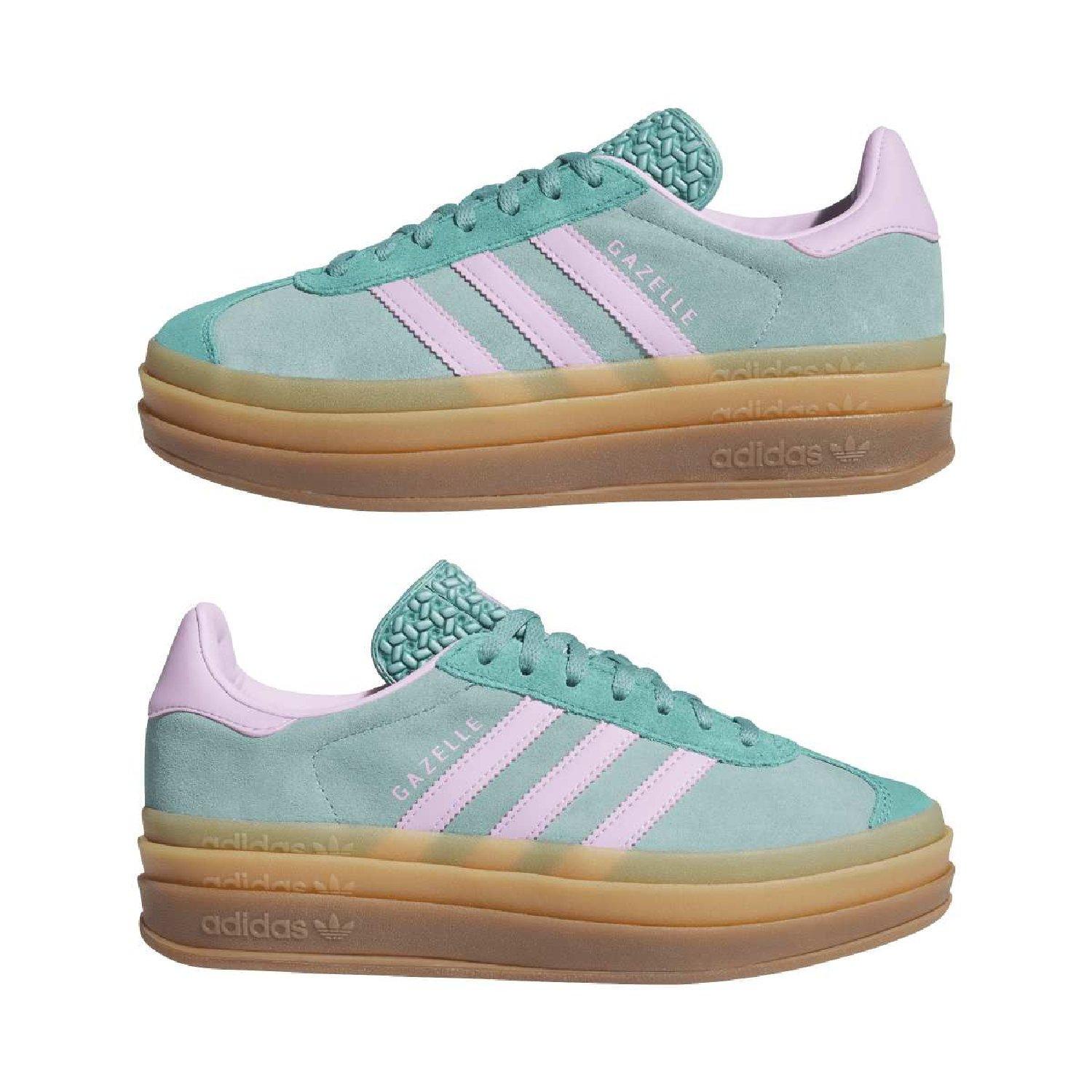 powder teal - adidas Originals - adidas Originals Gazelle Bold Shoes - 5