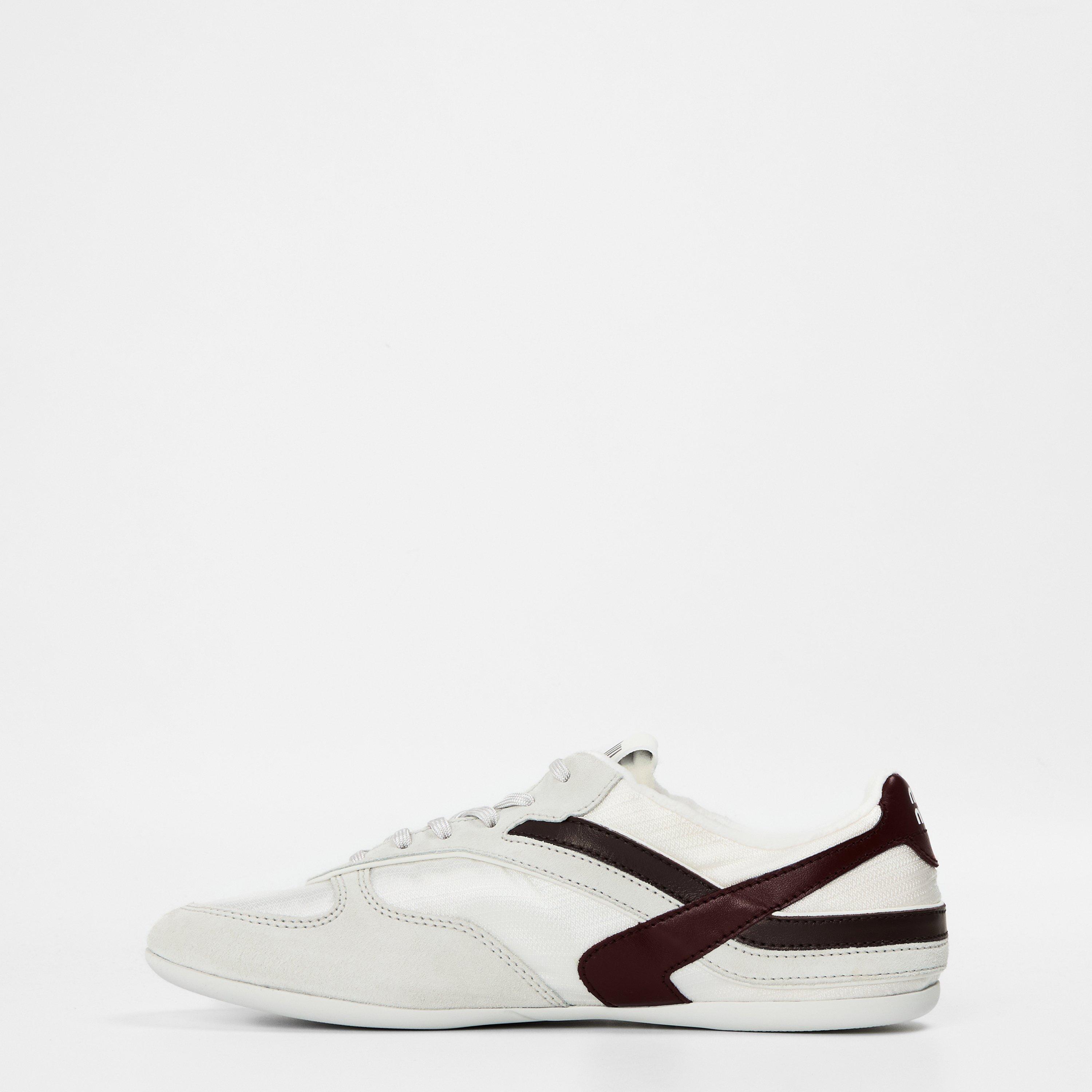 Bianco Amaranto - Miu Miu - Gymnasium Trainers - 2