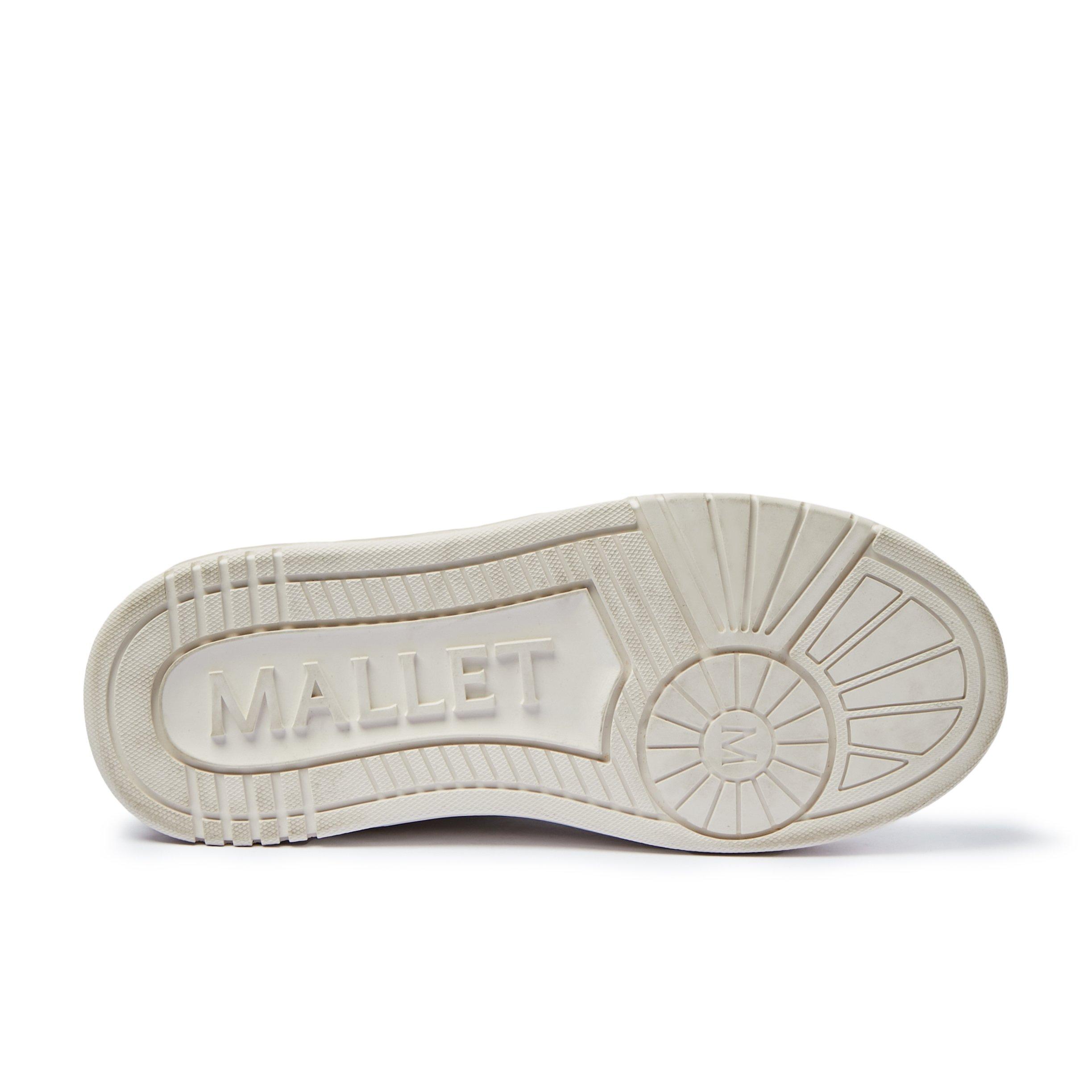 Triple White - Mallet - Women's Clayton Low-Top Trainers - 4