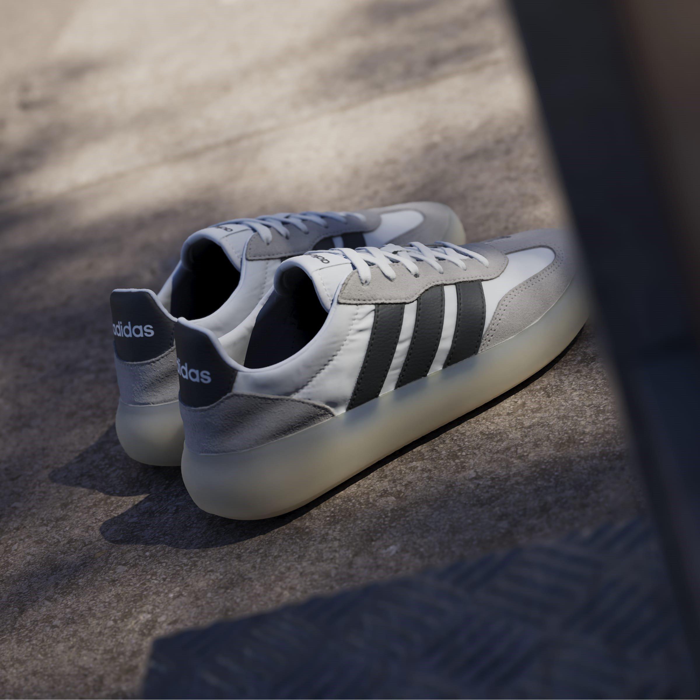White/Blk/Grey - adidas - Barreda Decode Womens Shoes - 13