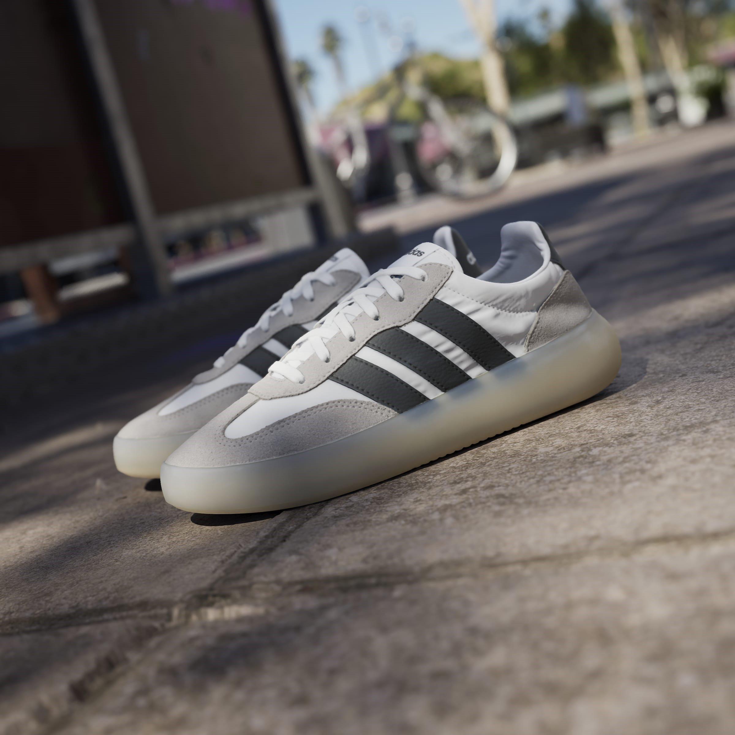 White/Blk/Grey - adidas - Barreda Decode Womens Shoes - 15