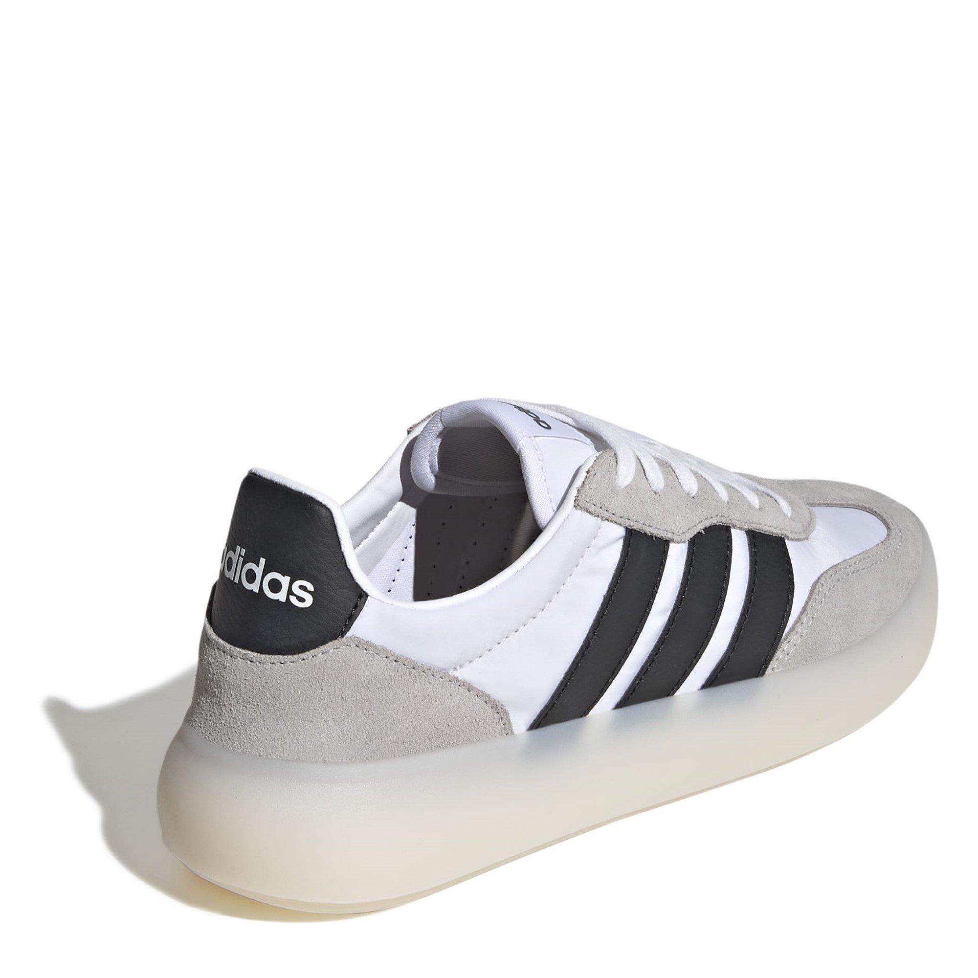 White/Blk/Grey - adidas - Barreda Decode Womens Shoes - 4