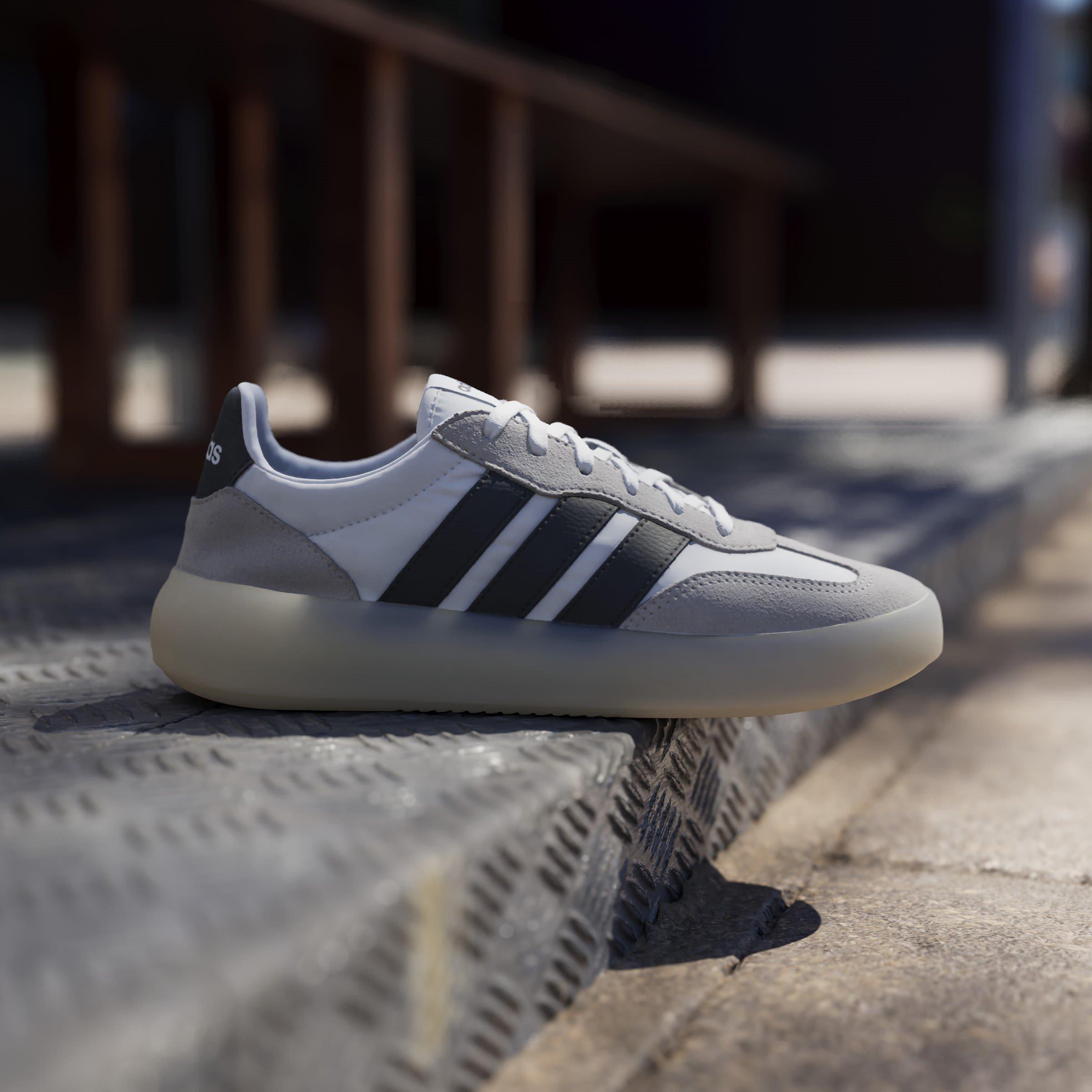 White/Blk/Grey - adidas - Barreda Decode Womens Shoes - 10