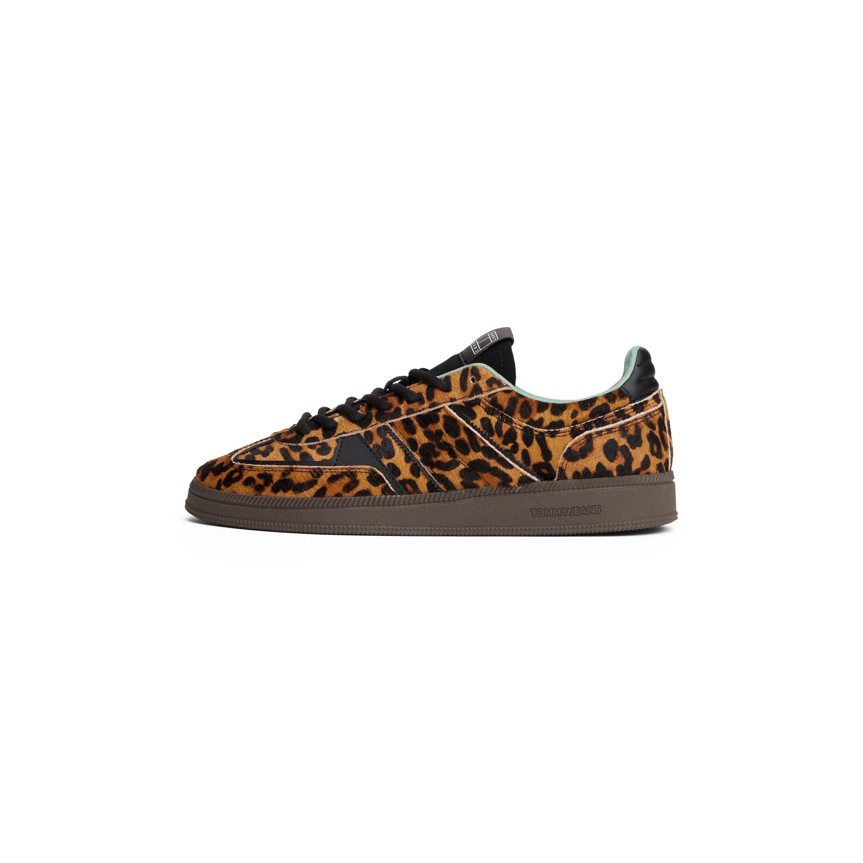 Tommy Jeans Women's Greenwich Low-Top Trainers - Leopard - 7 (41)