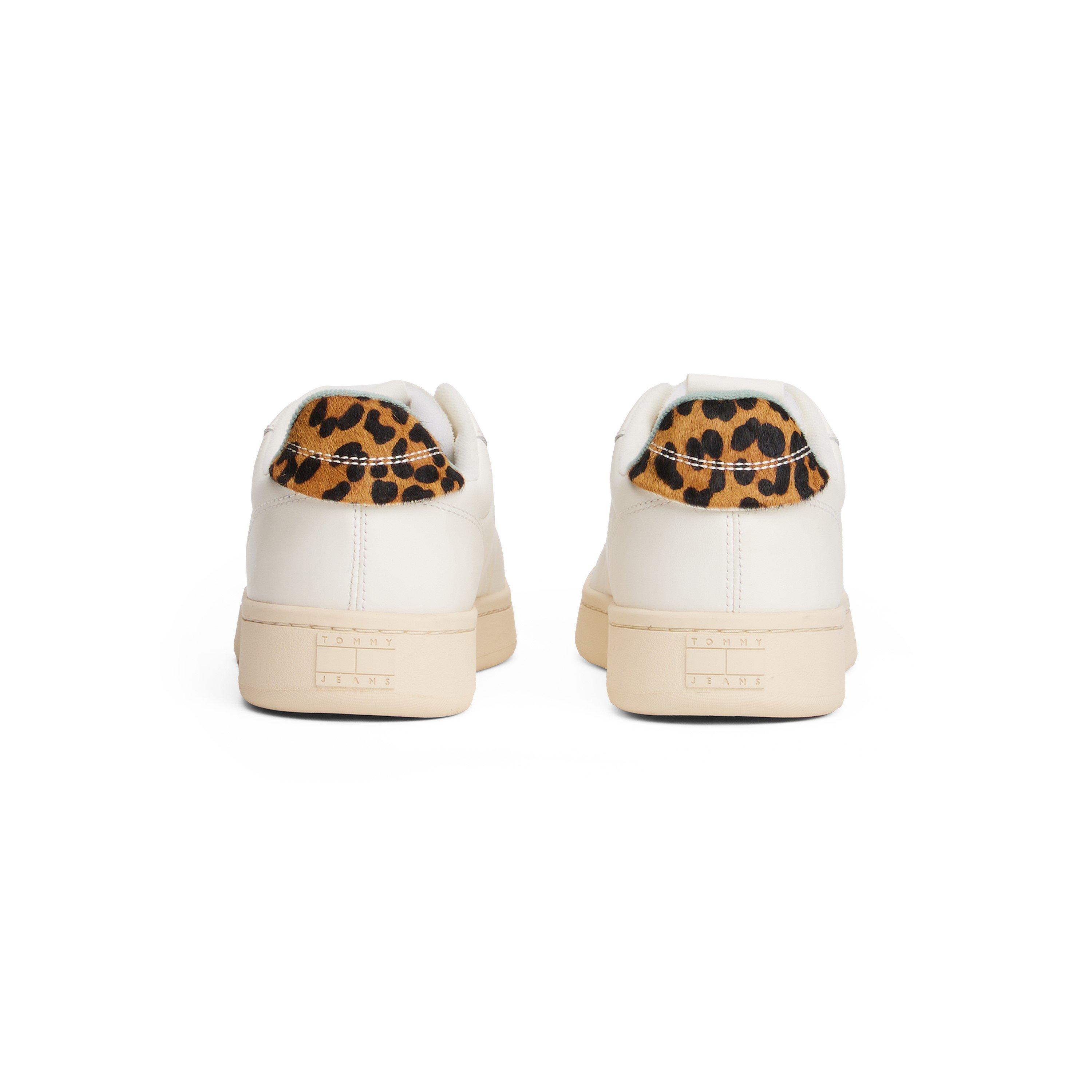 Ivory/Leopard - Tommy Jeans - Women's Archive 98 Low-Top Trainers - 3