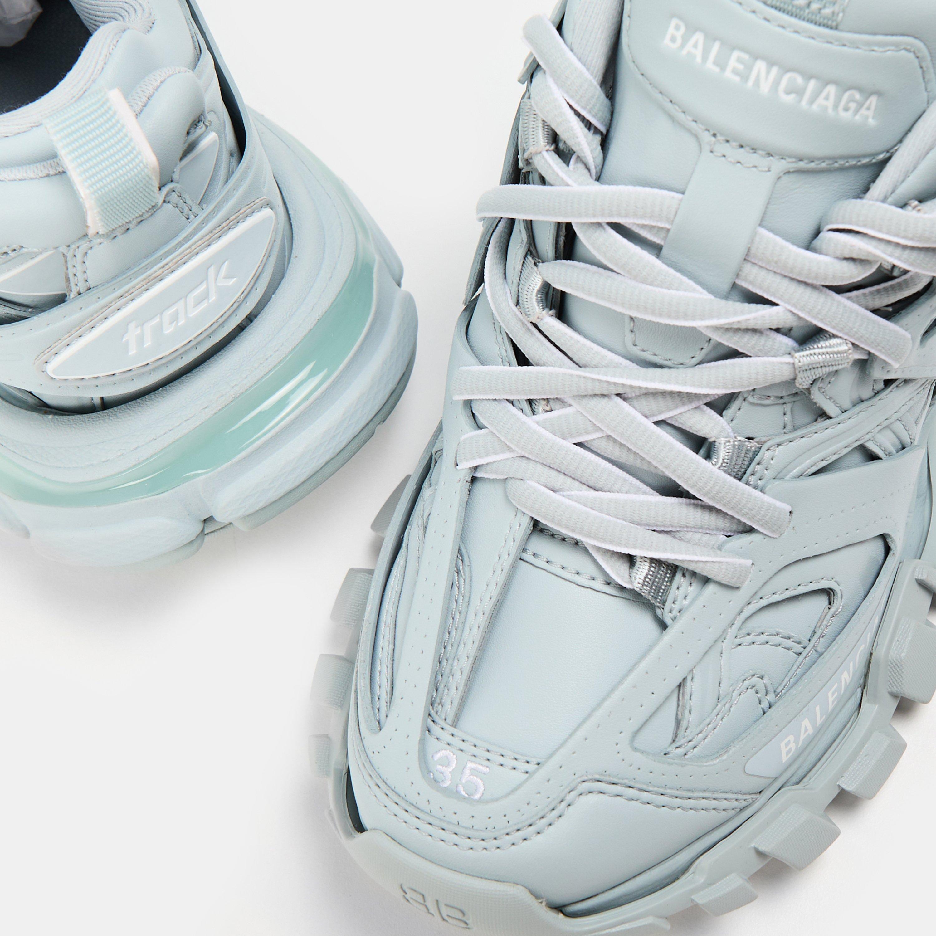 Light Blue/Whte - Balenciaga - Women's Low Trainers - 3