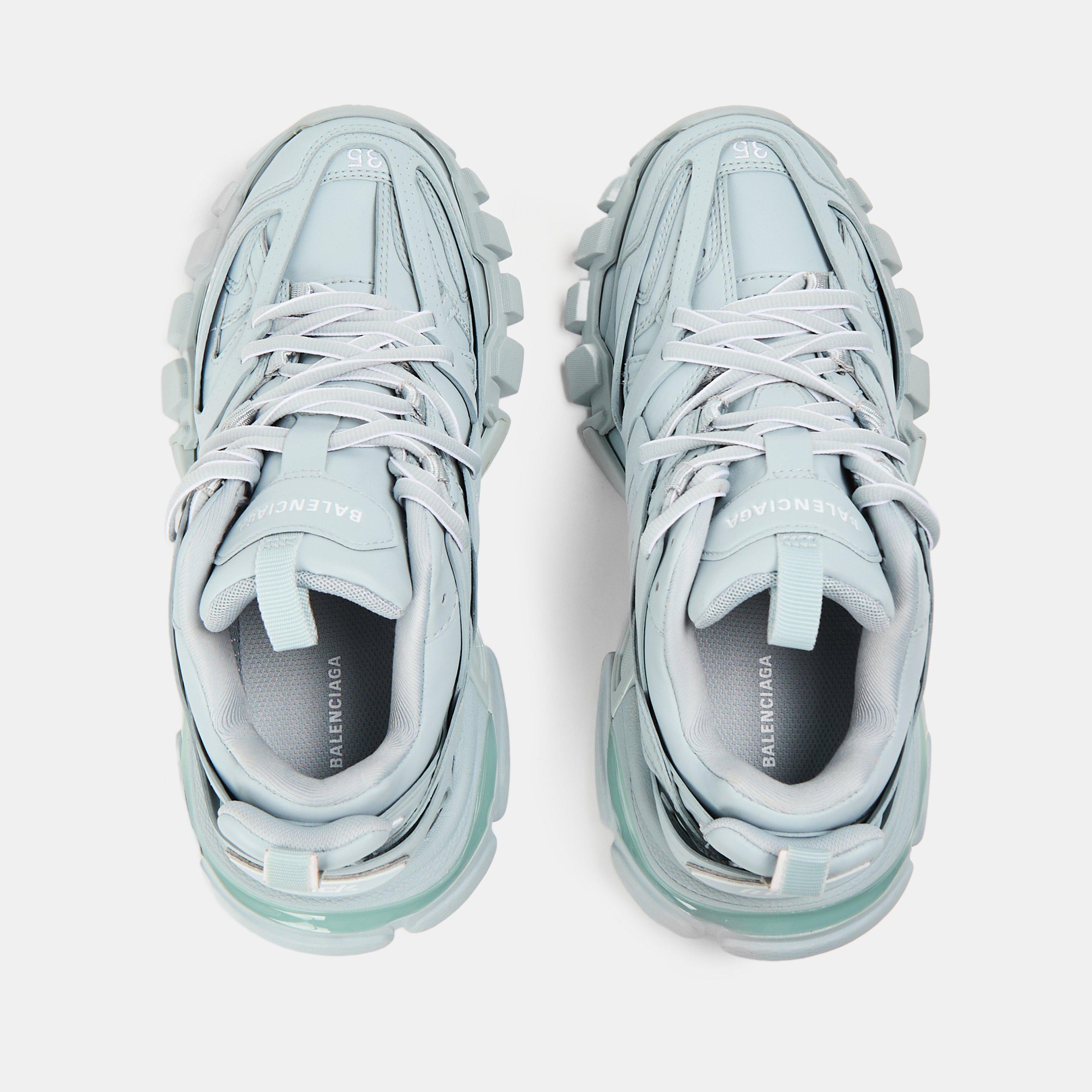 Light Blue/Whte - Balenciaga - Women's Low Trainers - 4