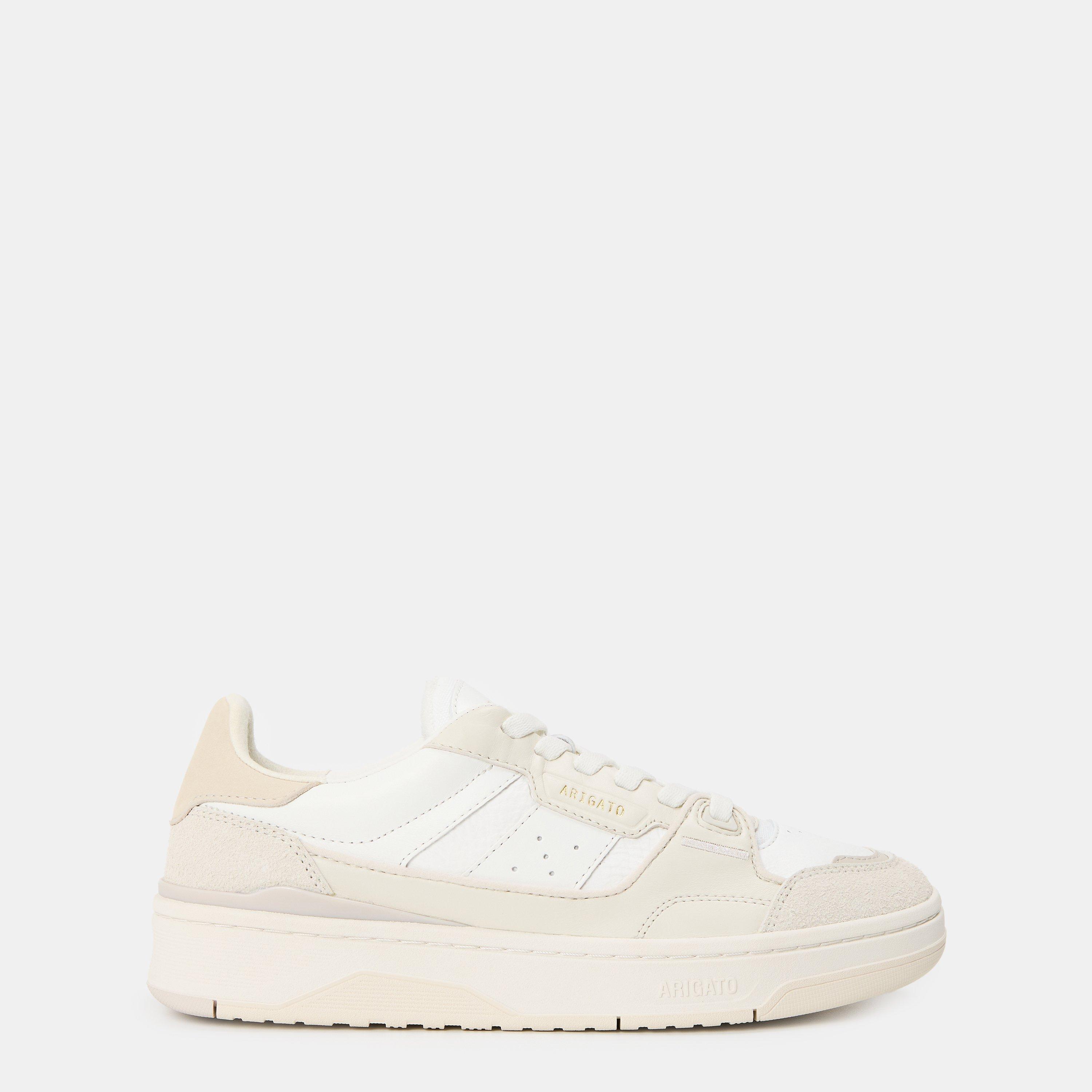 White/Beige - Axel Arigato - Women's Clay Low-Top Trainers - 1