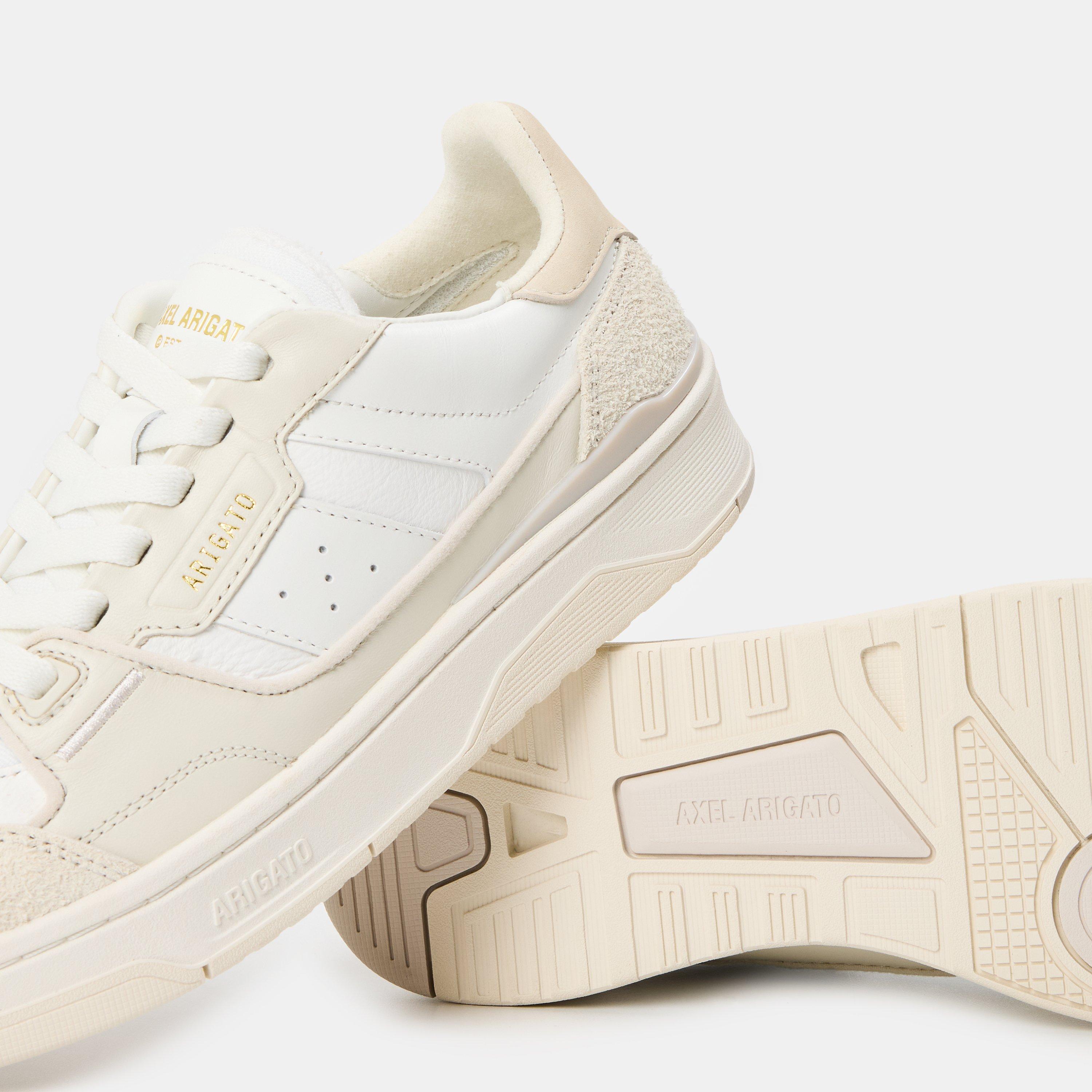 White/Beige - Axel Arigato - Women's Clay Low-Top Trainers - 4