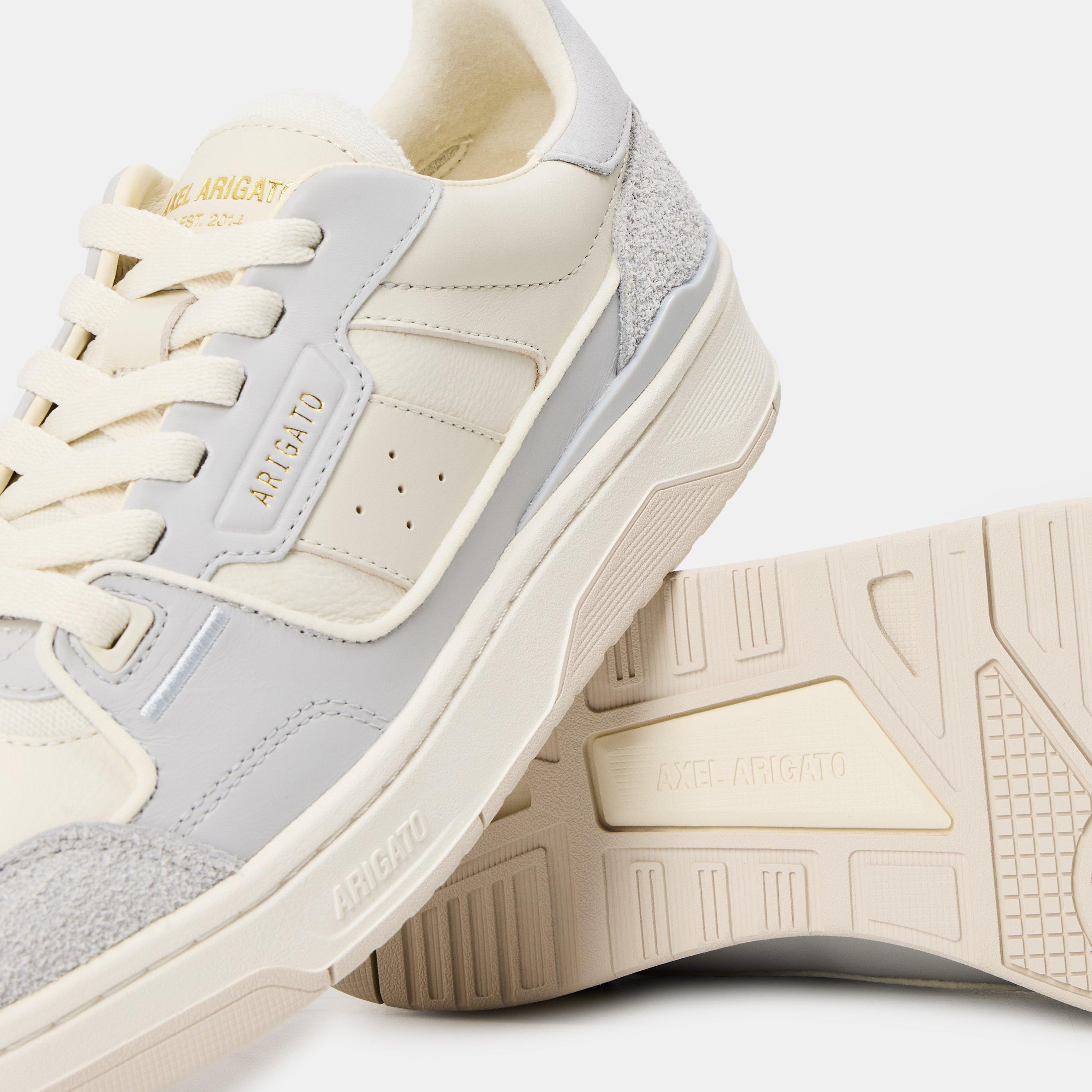 White/Grey - Axel Arigato - Women's Clay Low-Top Trainers - 4