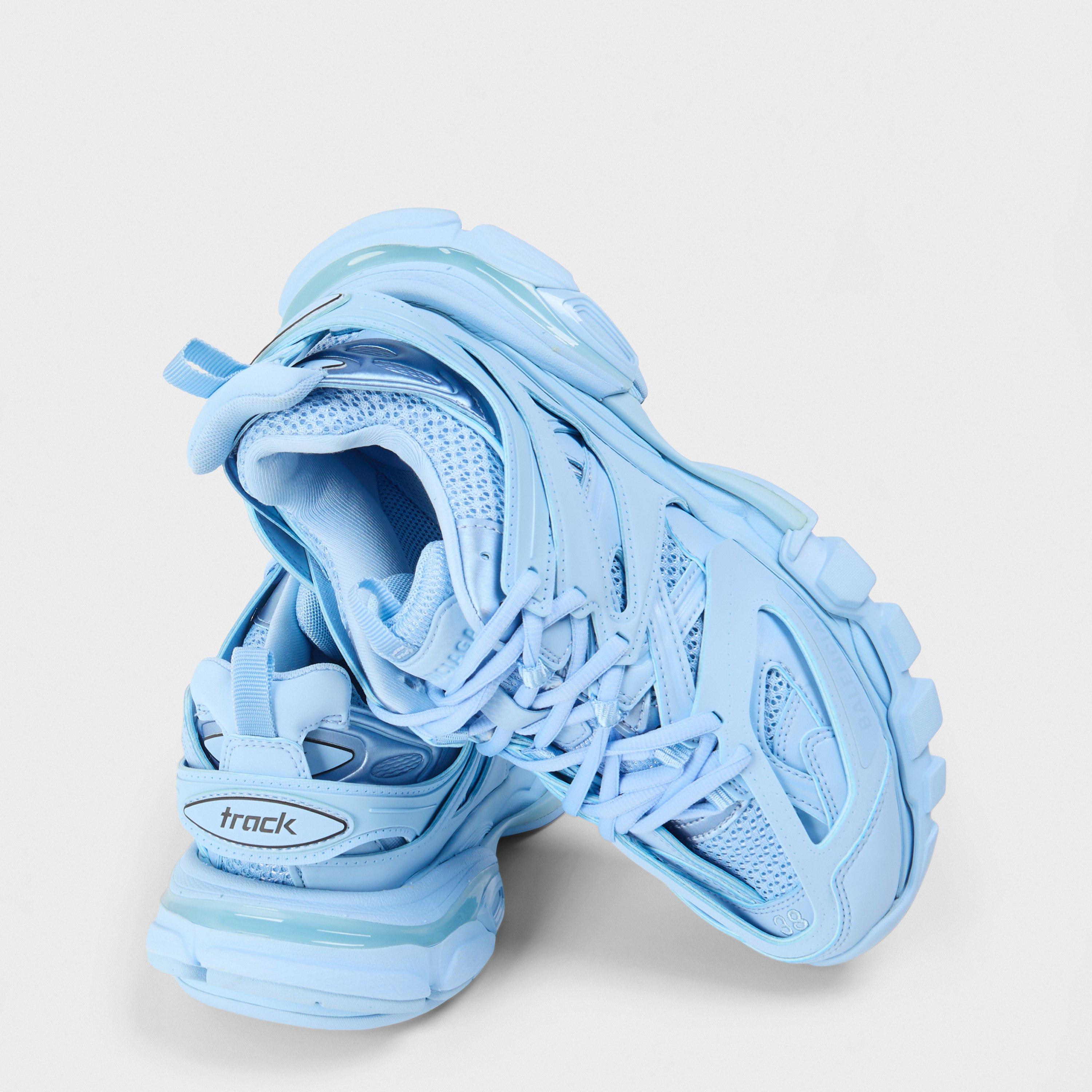 Light Blue - Balenciaga - Women's Low Trainers - 3
