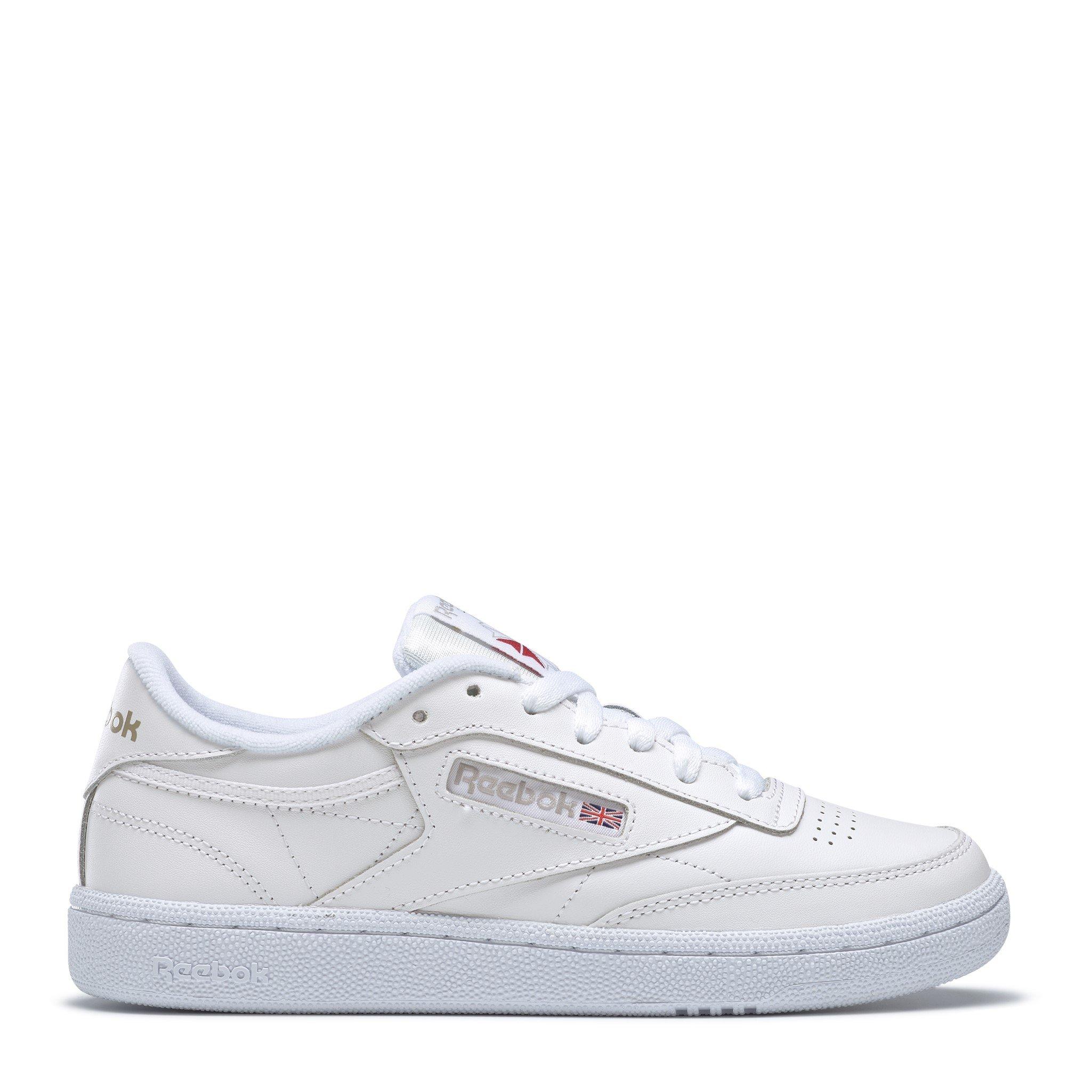 White - Reebok - Club C Trainers Ladies - 1