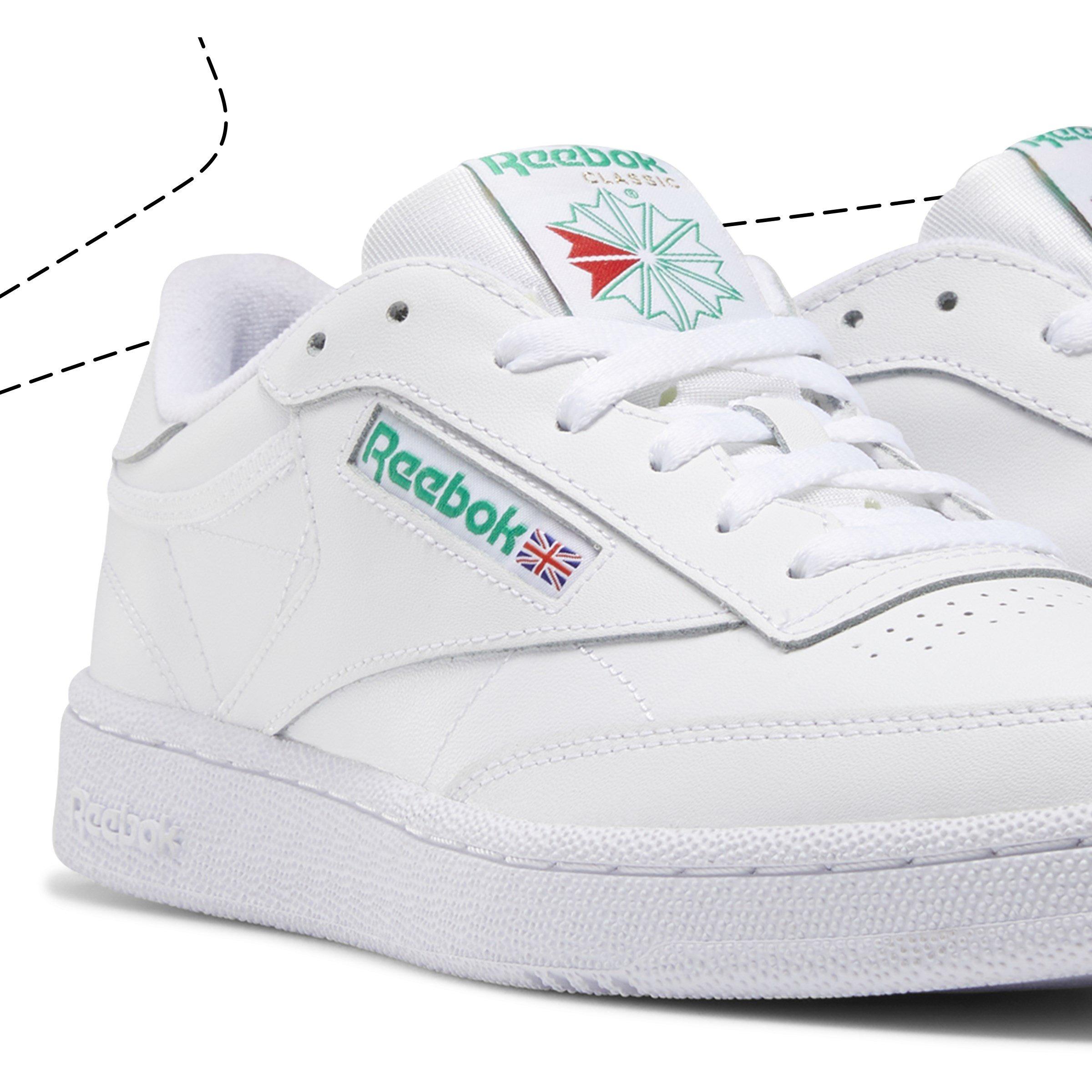 White - Reebok - Club C Trainers Ladies - 13