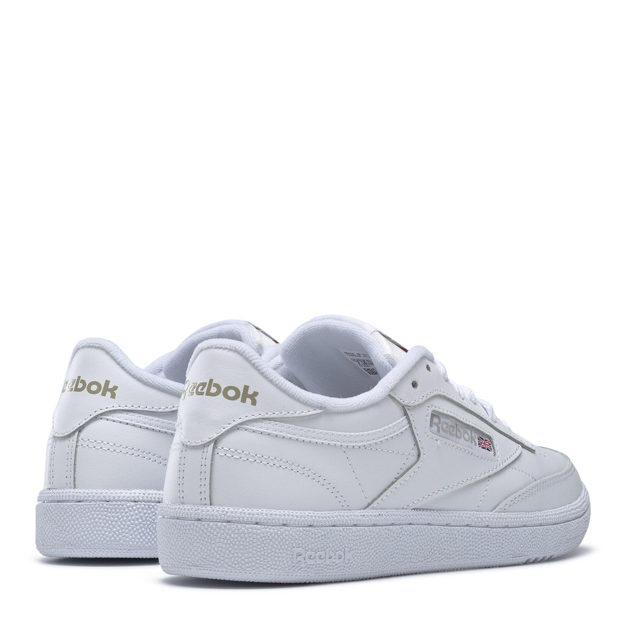 White - Reebok - Club C Trainers Ladies - 4