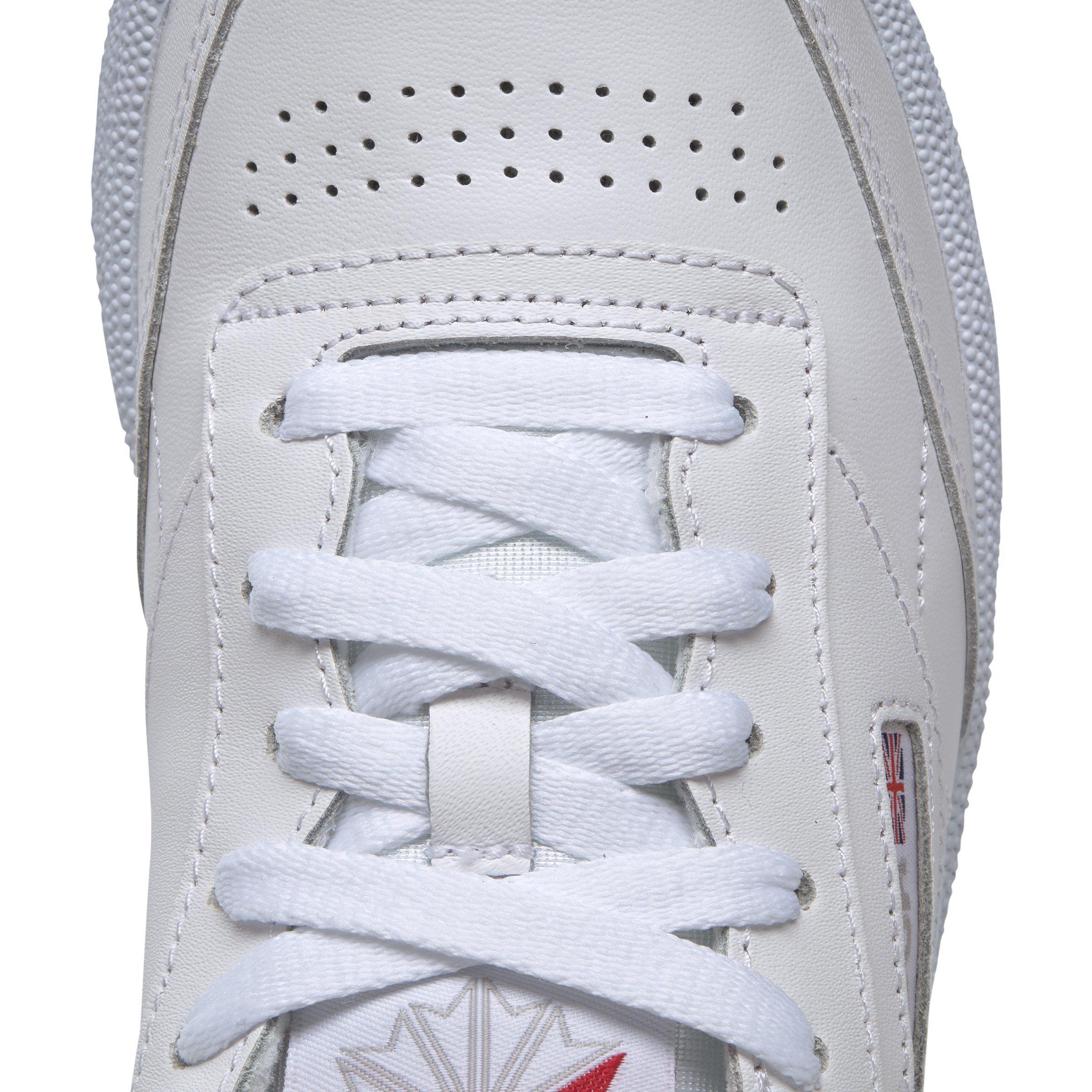 White - Reebok - Club C Trainers Ladies - 8