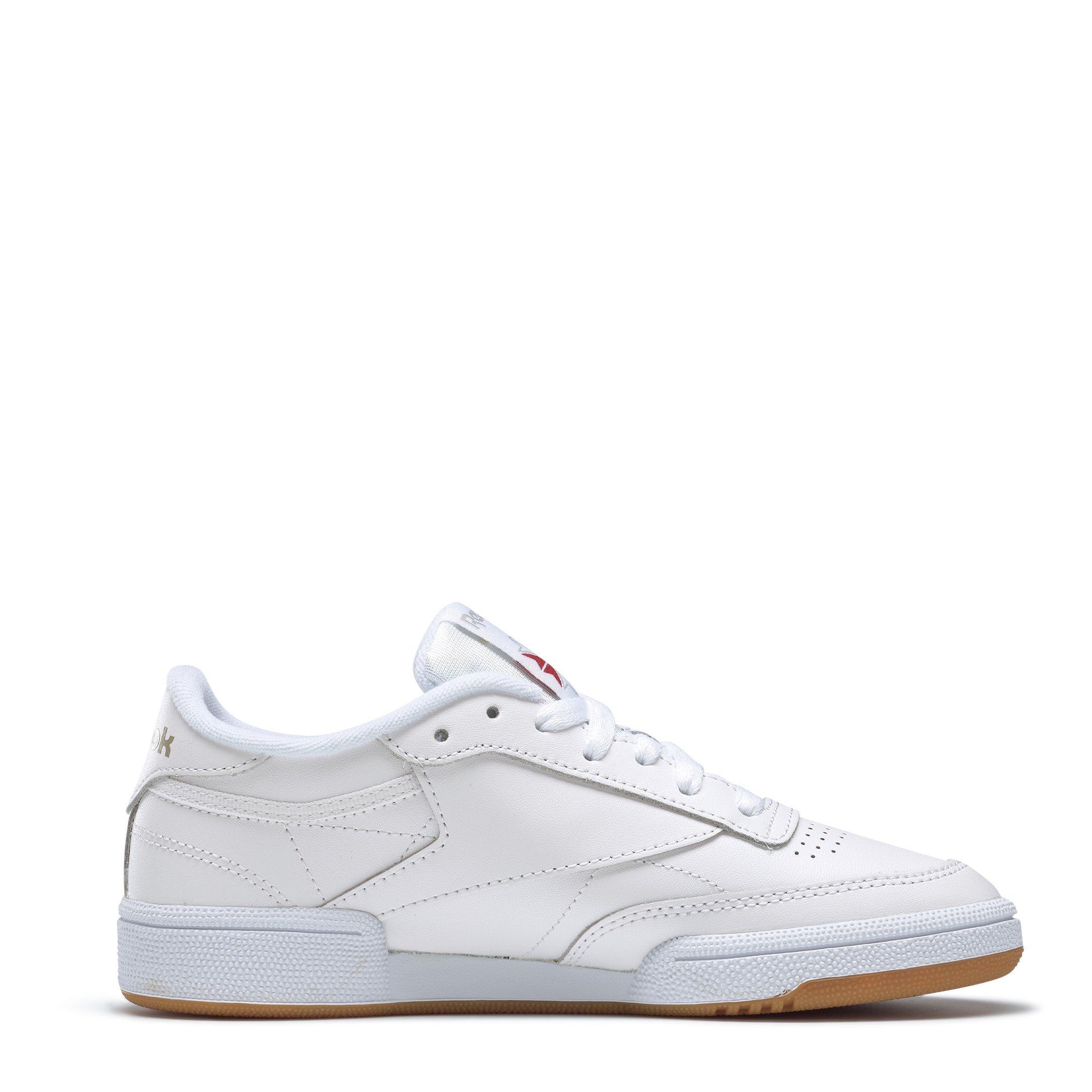 Wit/Gom - Reebok - Club C Trainers Ladies - 2