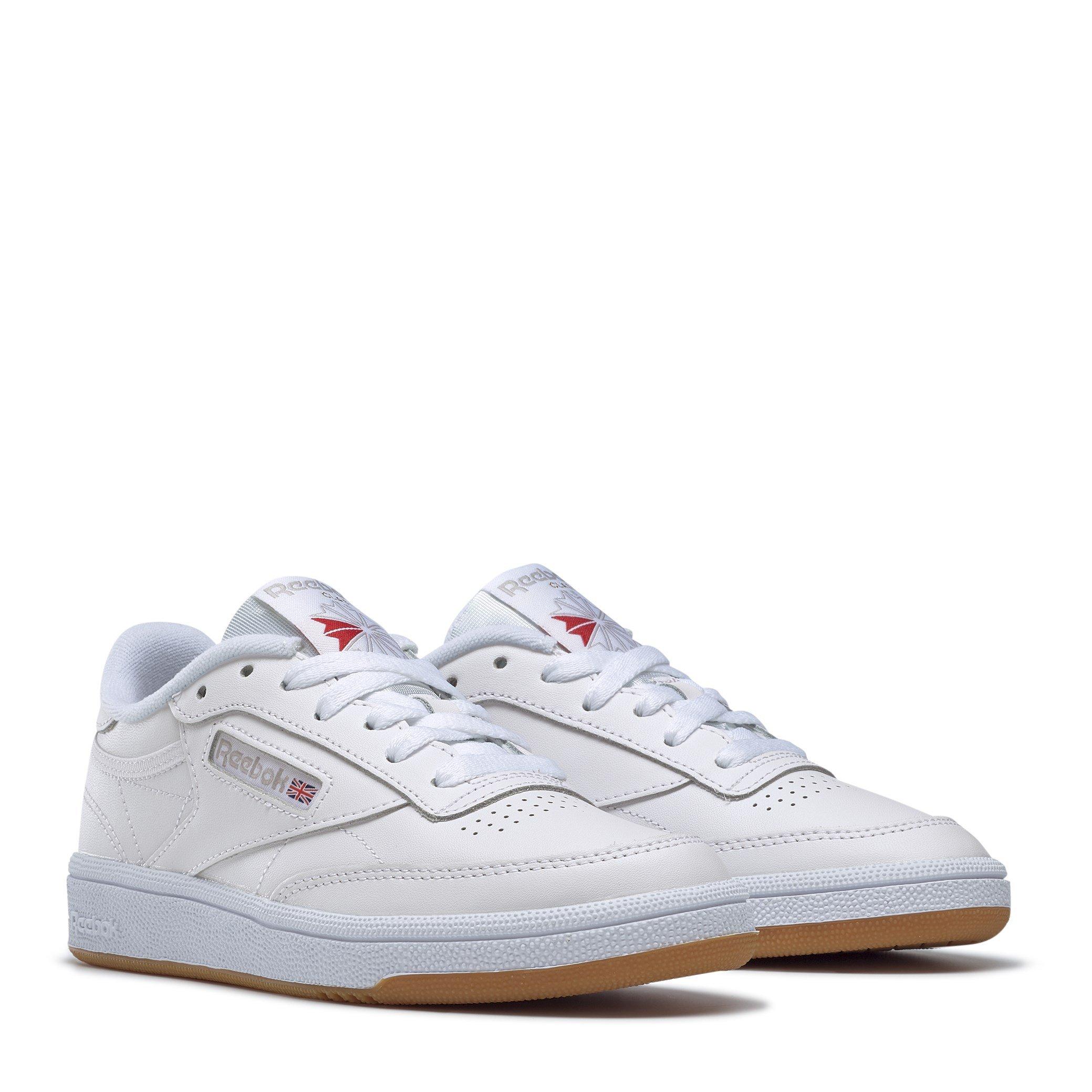 Wit/Gom - Reebok - Club C Trainers Ladies - 3