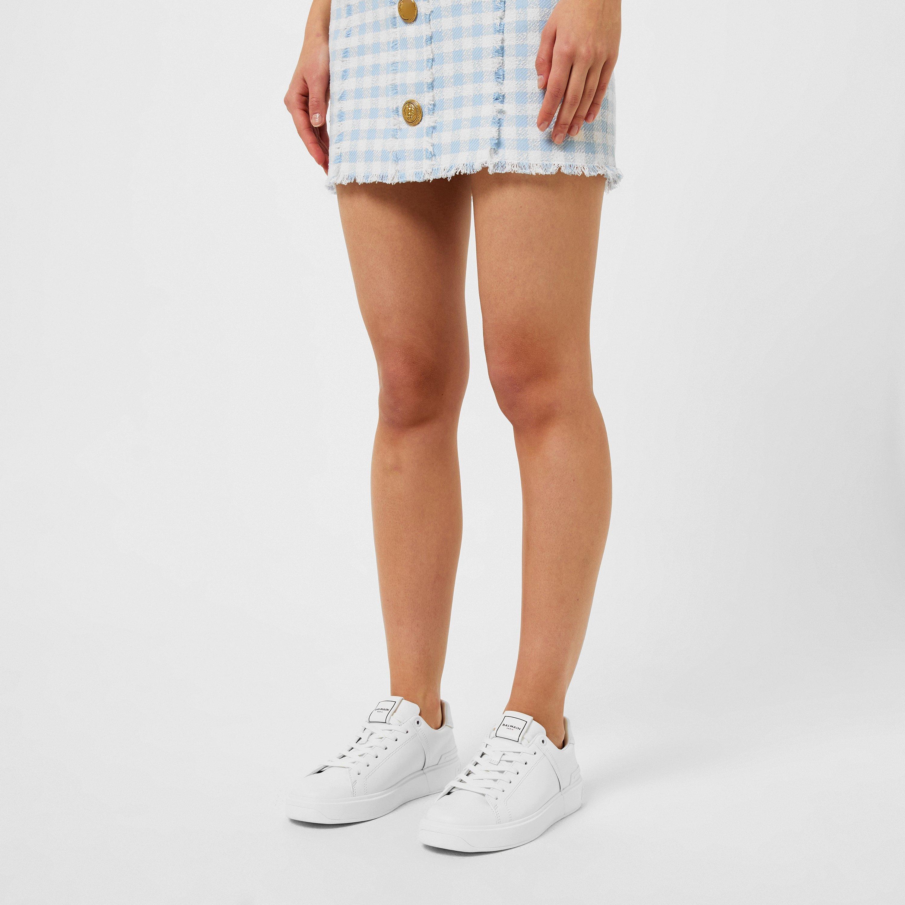 Blanc/Noir 0FA - Balmain - B Court Trainers - 2