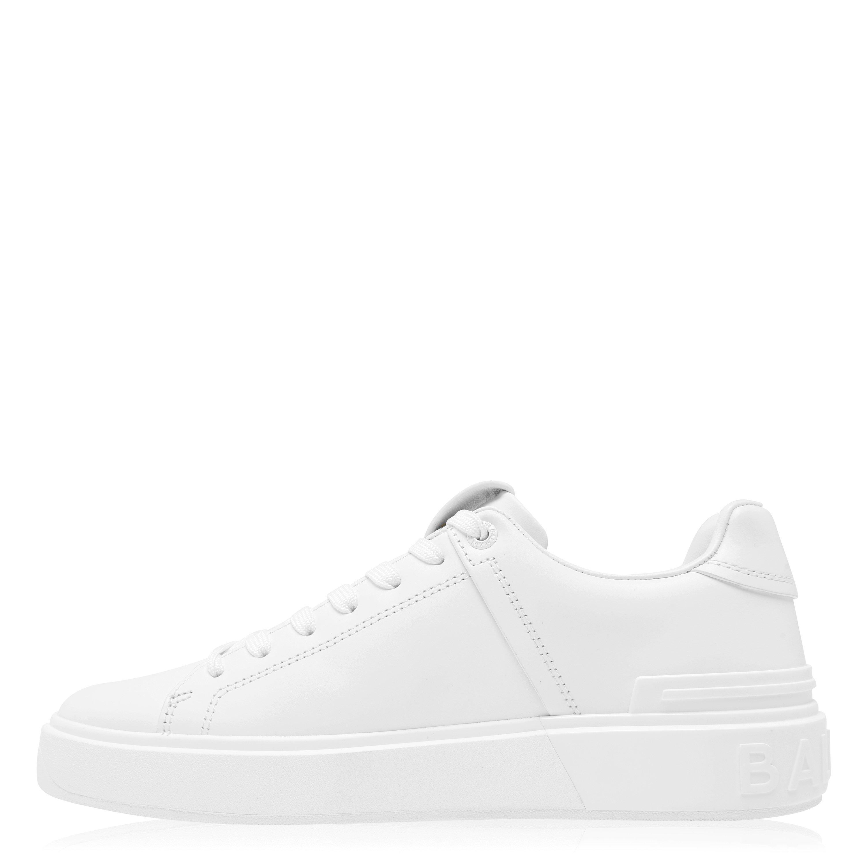 Blanc/Noir 0FA - Balmain - B Court Trainers - 3
