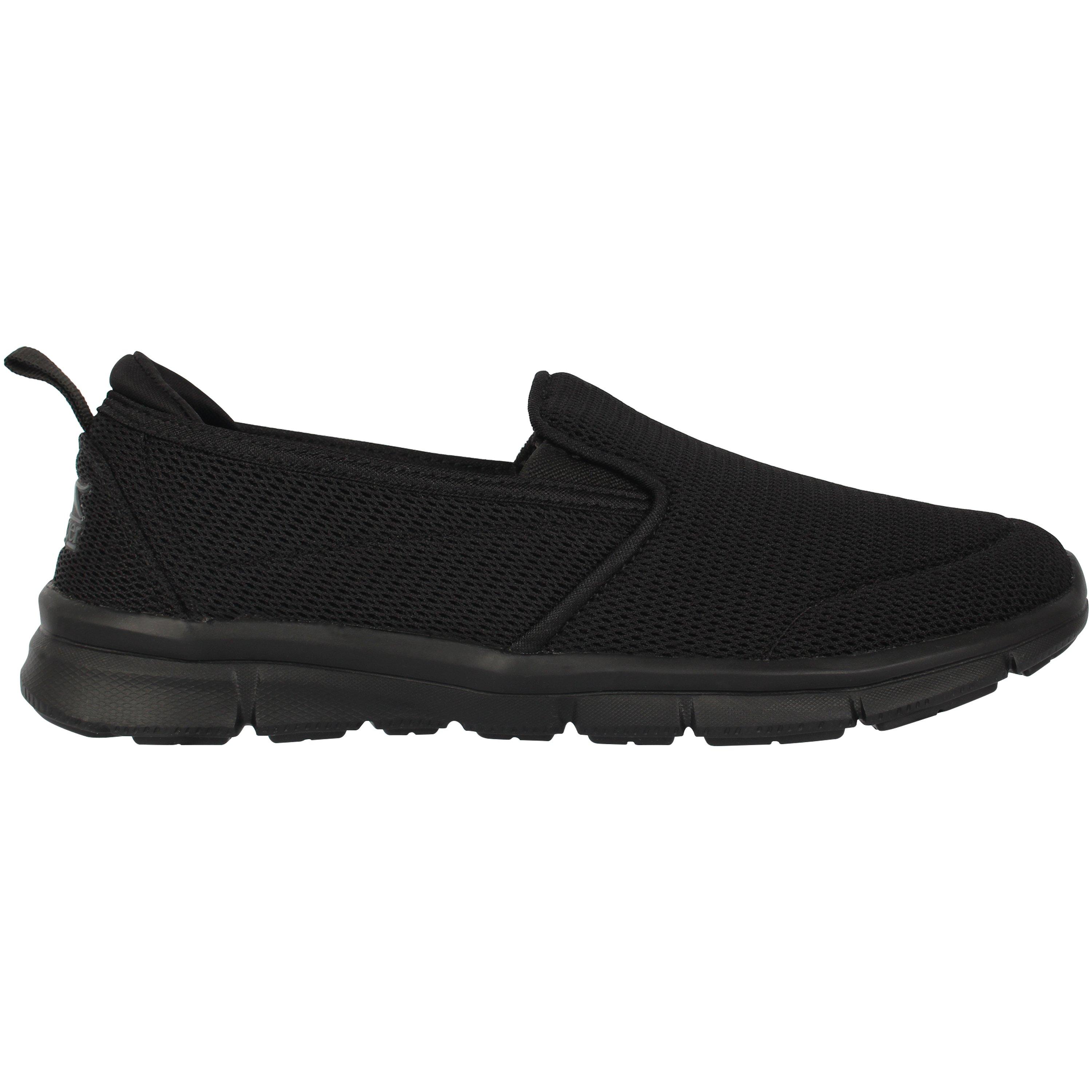 Black Mesh - Slazenger - Zeal Slip On Ladies Shoes - 1