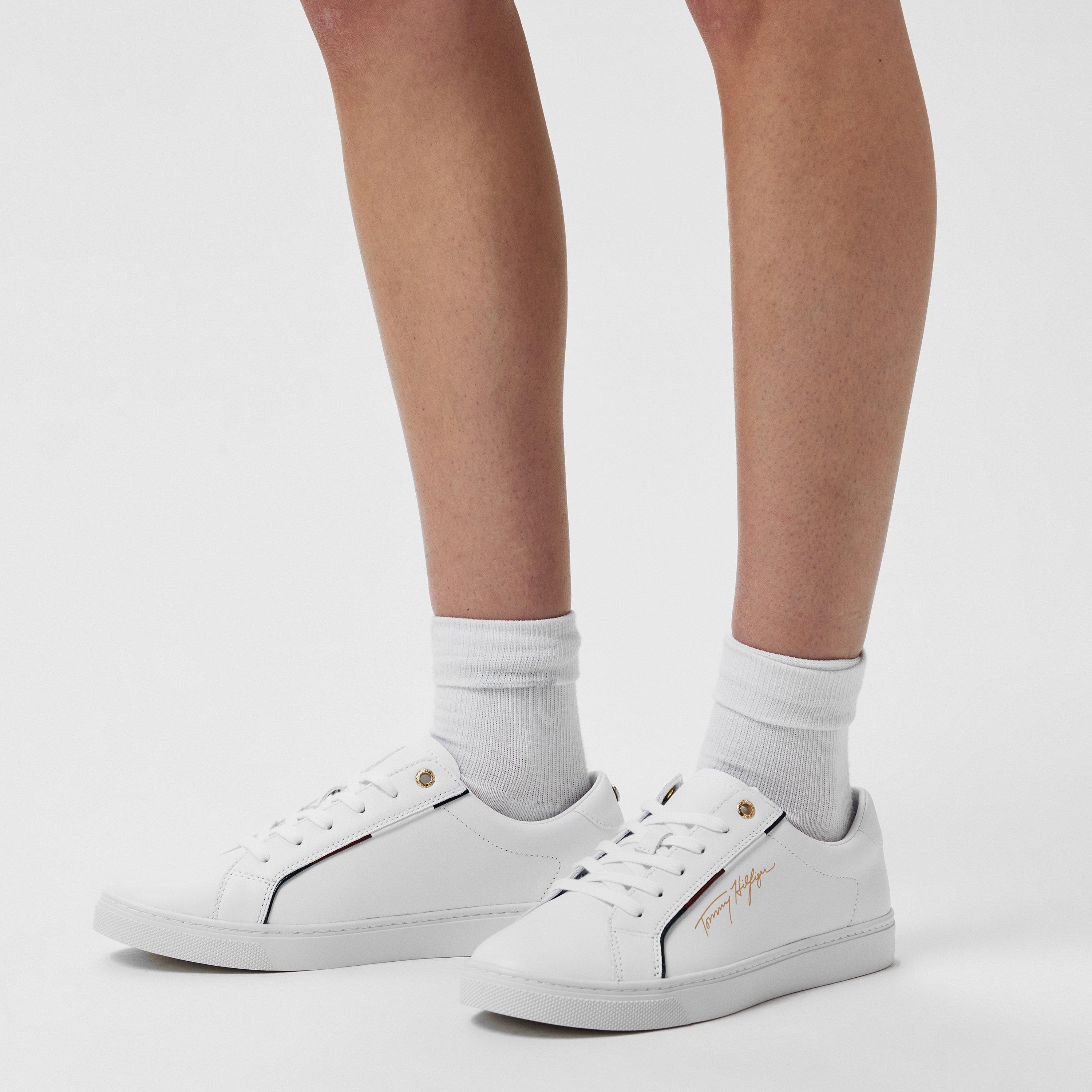 White - Tommy Hilfiger - Signature Sneakers - 2