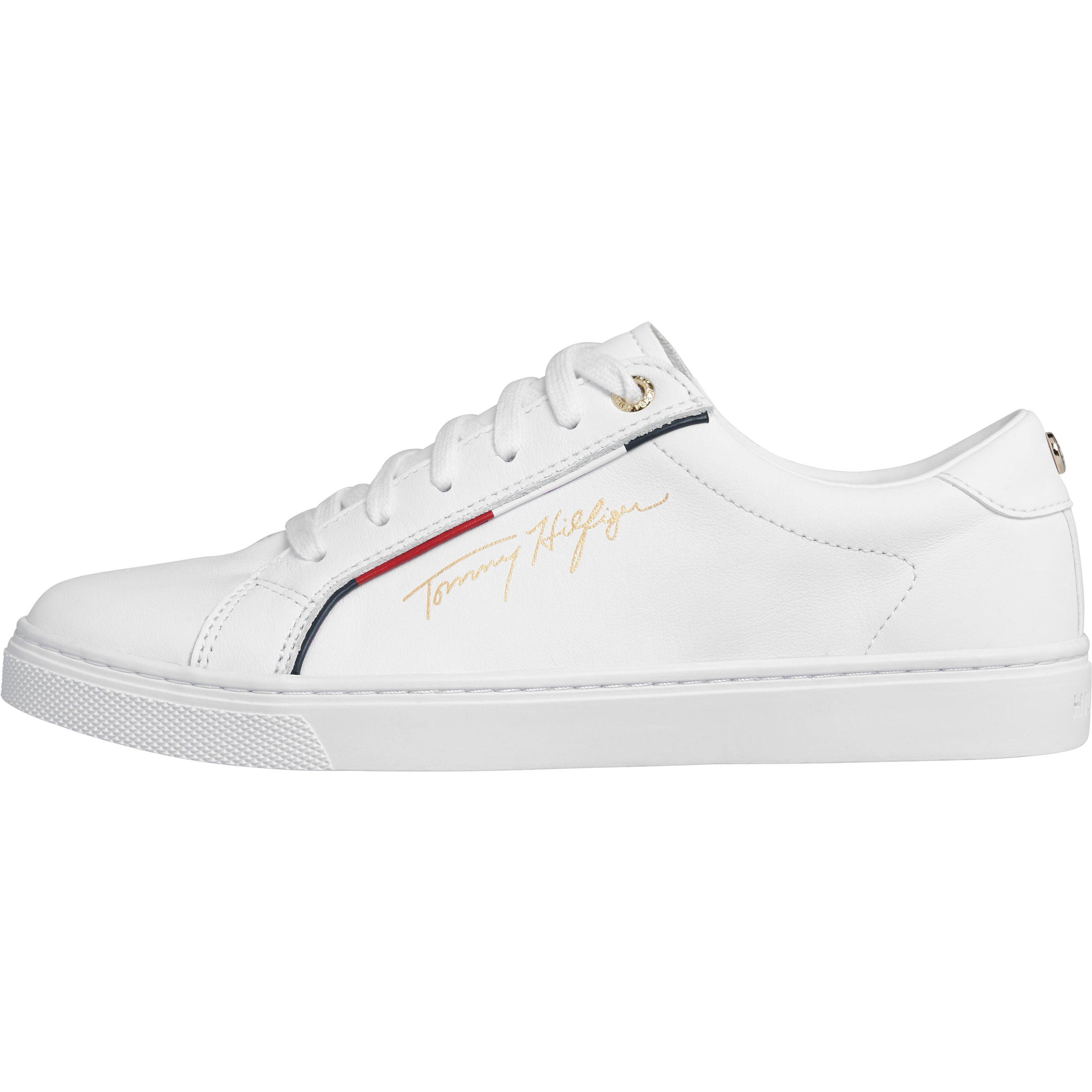 White - Tommy Hilfiger - Signature Sneakers - 3