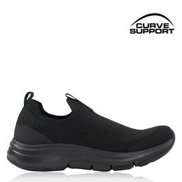 Slazenger Curve Support Sock Trainers Ladies