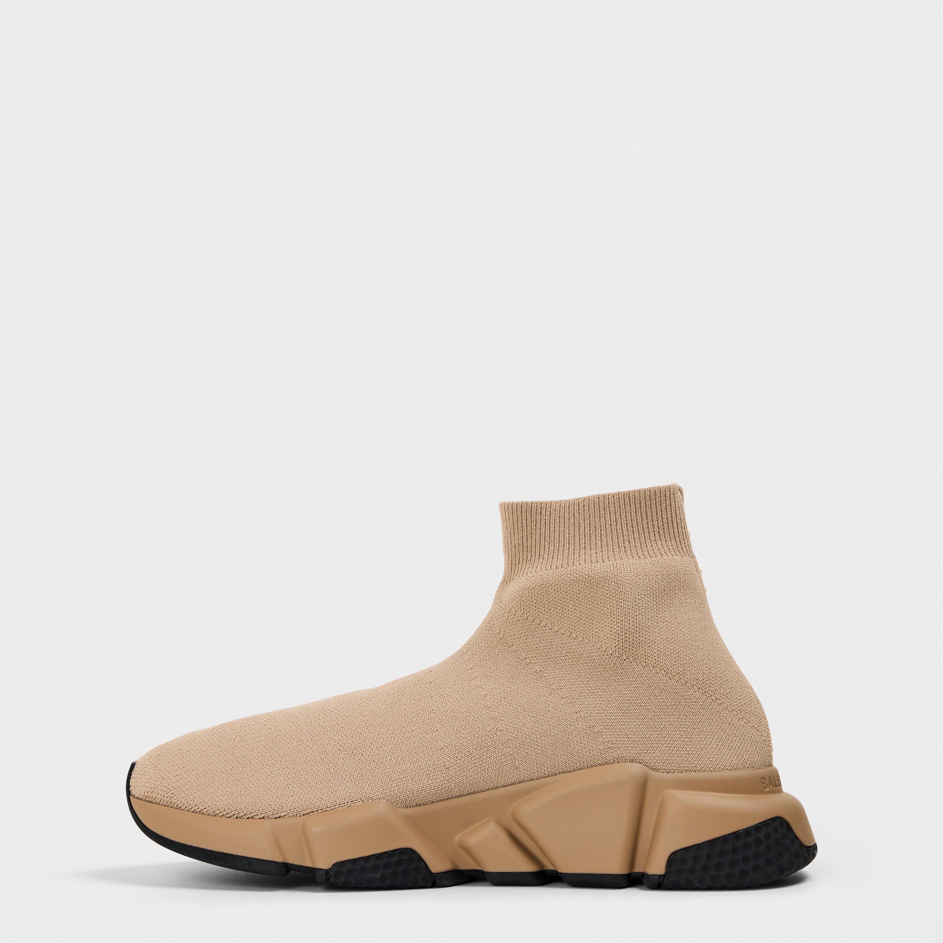 Beige/Black - Balenciaga - Speed Graffiti Sneakers - 2