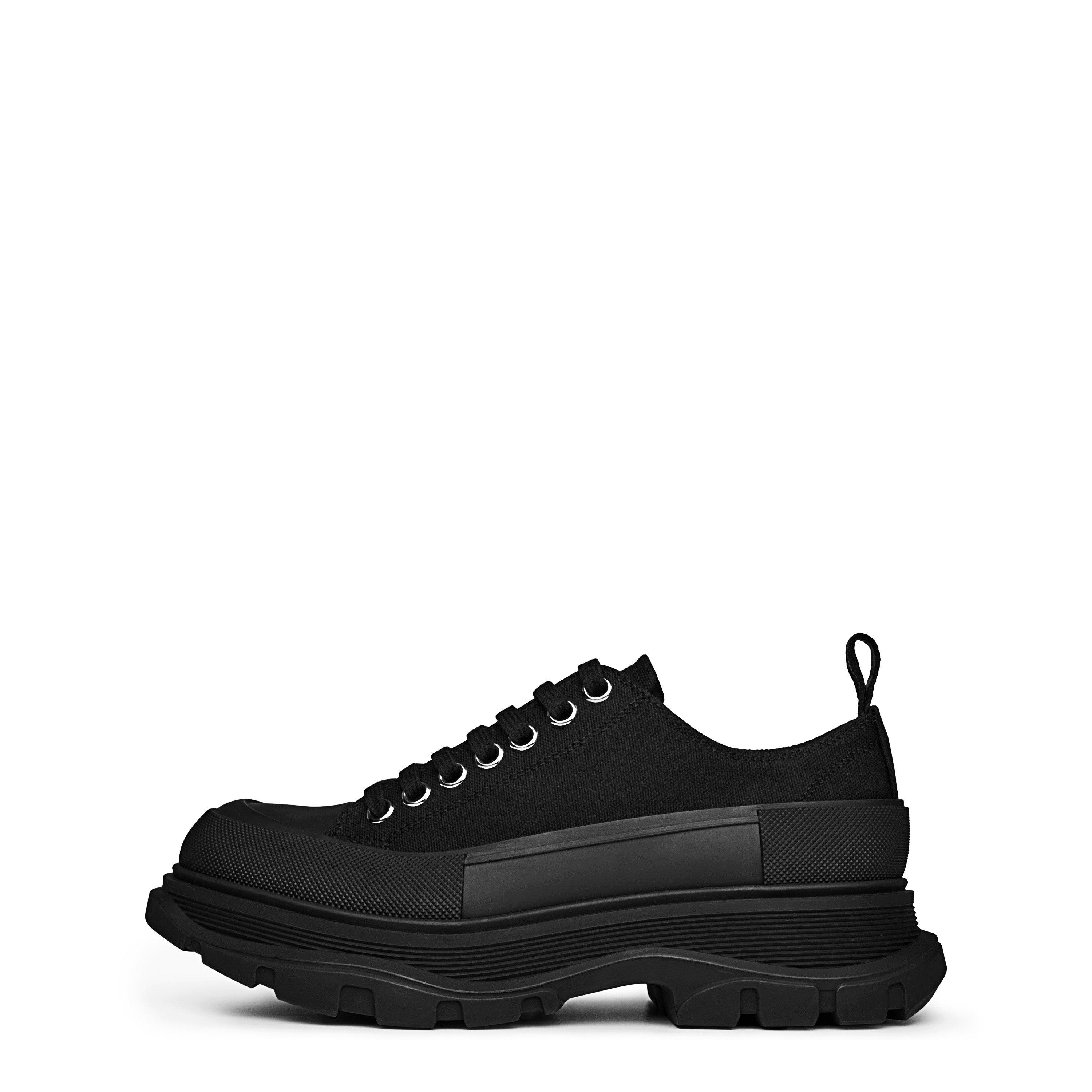 Black/Black1000 - Alexander McQueen - Tread Slick Low Trainers - 3