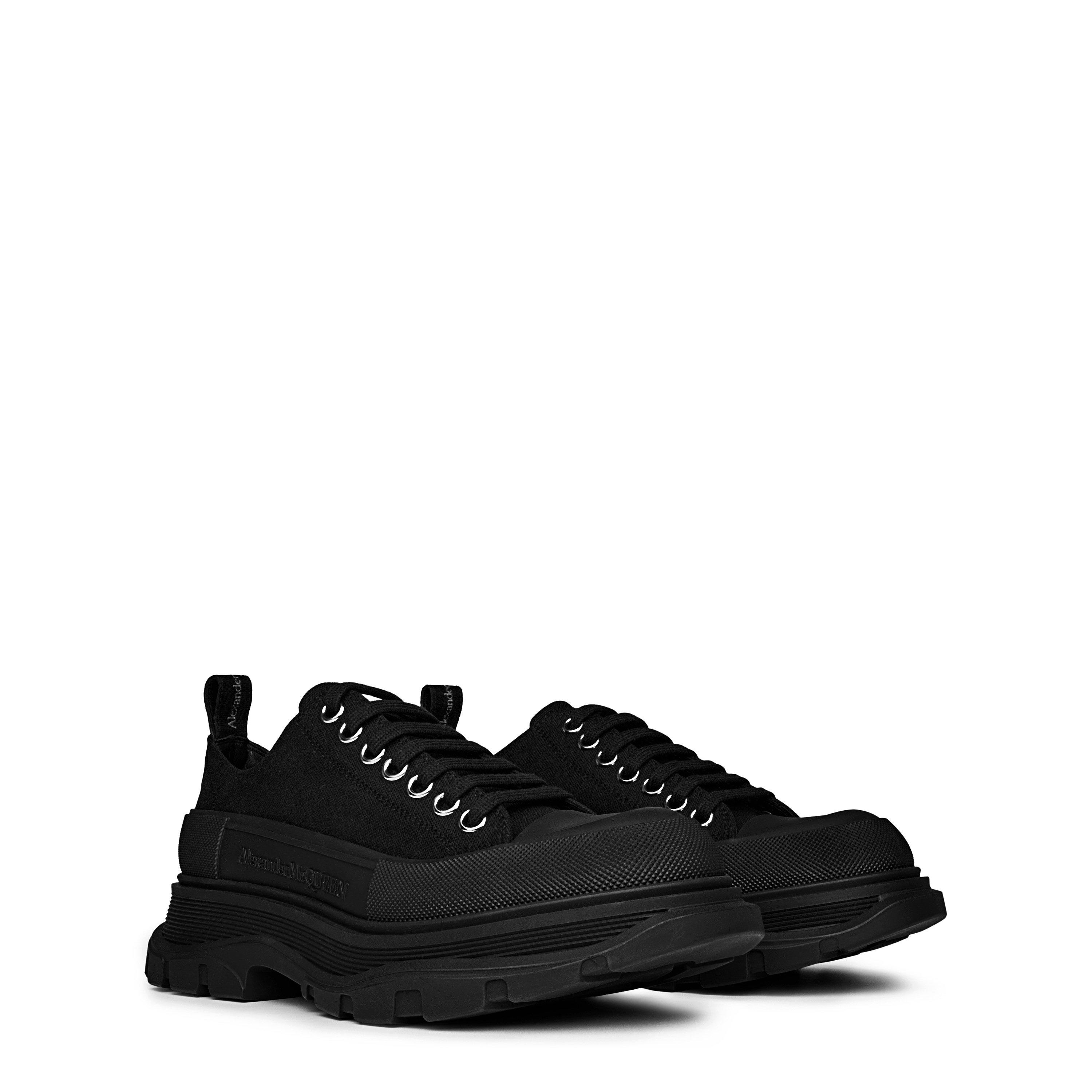 Black/Black1000 - Alexander McQueen - Tread Slick Low Trainers - 4