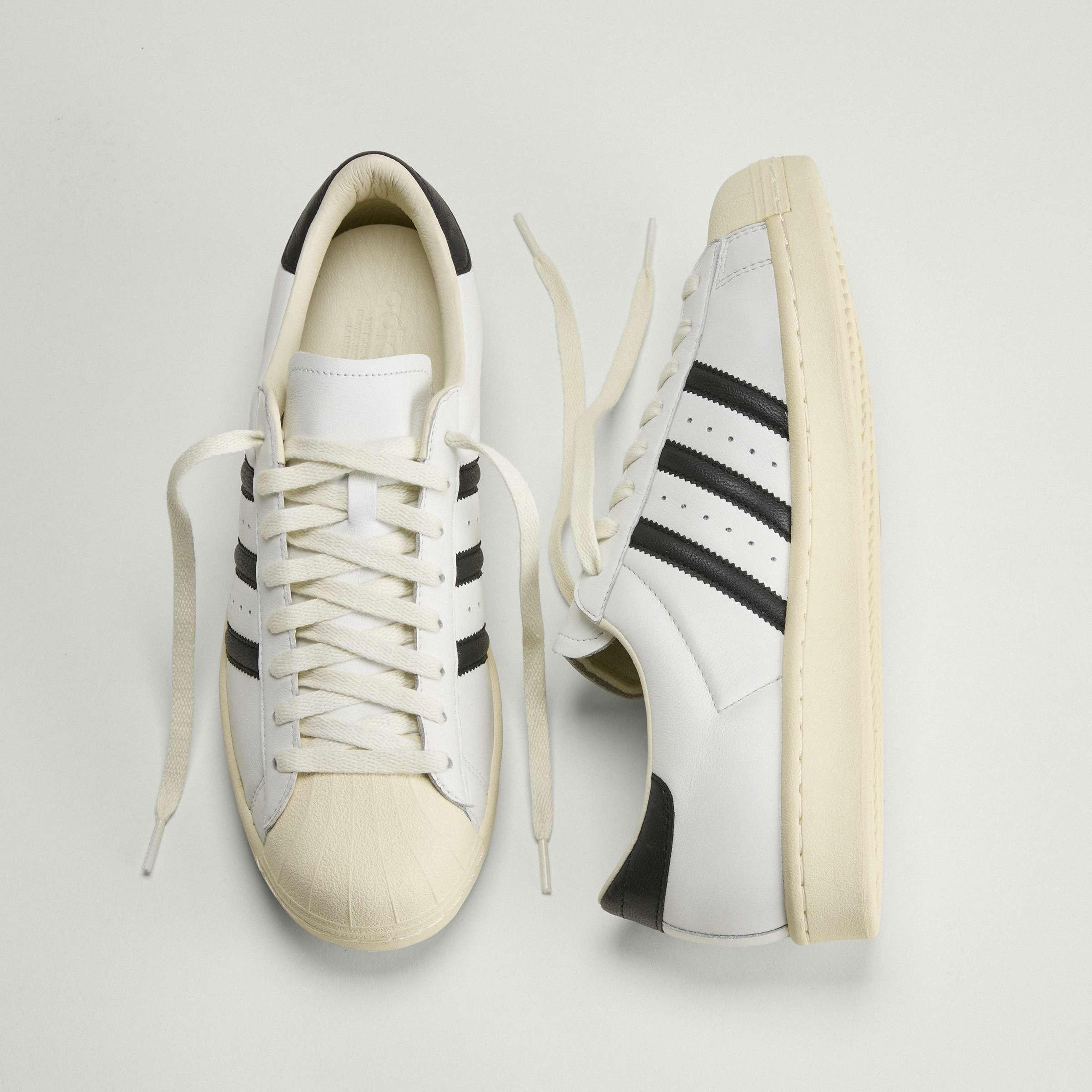 White/Black - adidas Originals - Women's SuperStar Vin Low-Top Trainers - 11