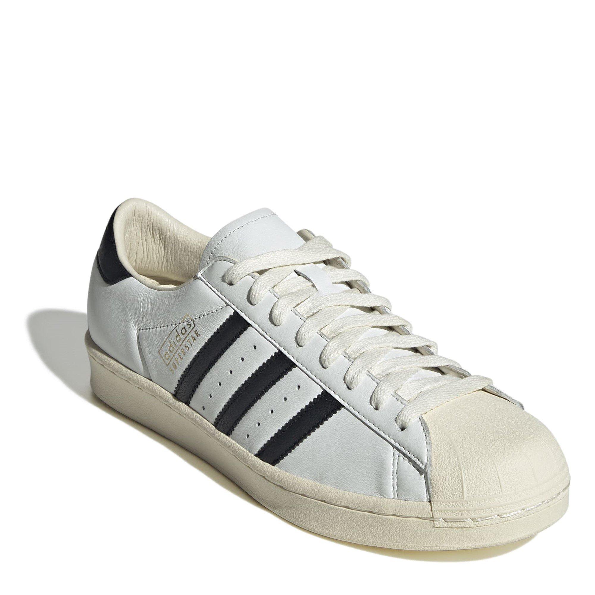 White/Black - adidas Originals - Women's SuperStar Vin Low-Top Trainers - 3