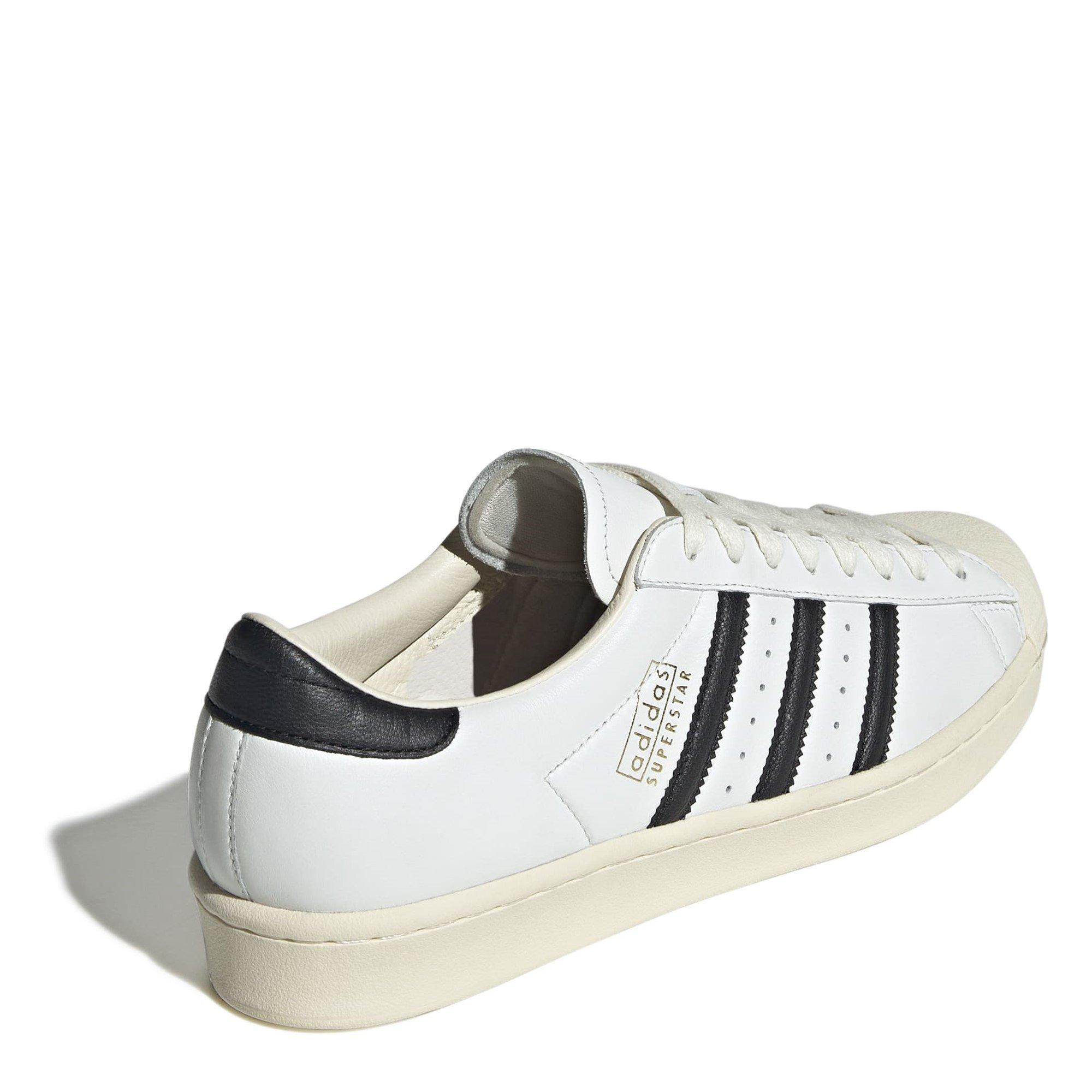 White/Black - adidas Originals - Women's SuperStar Vin Low-Top Trainers - 4