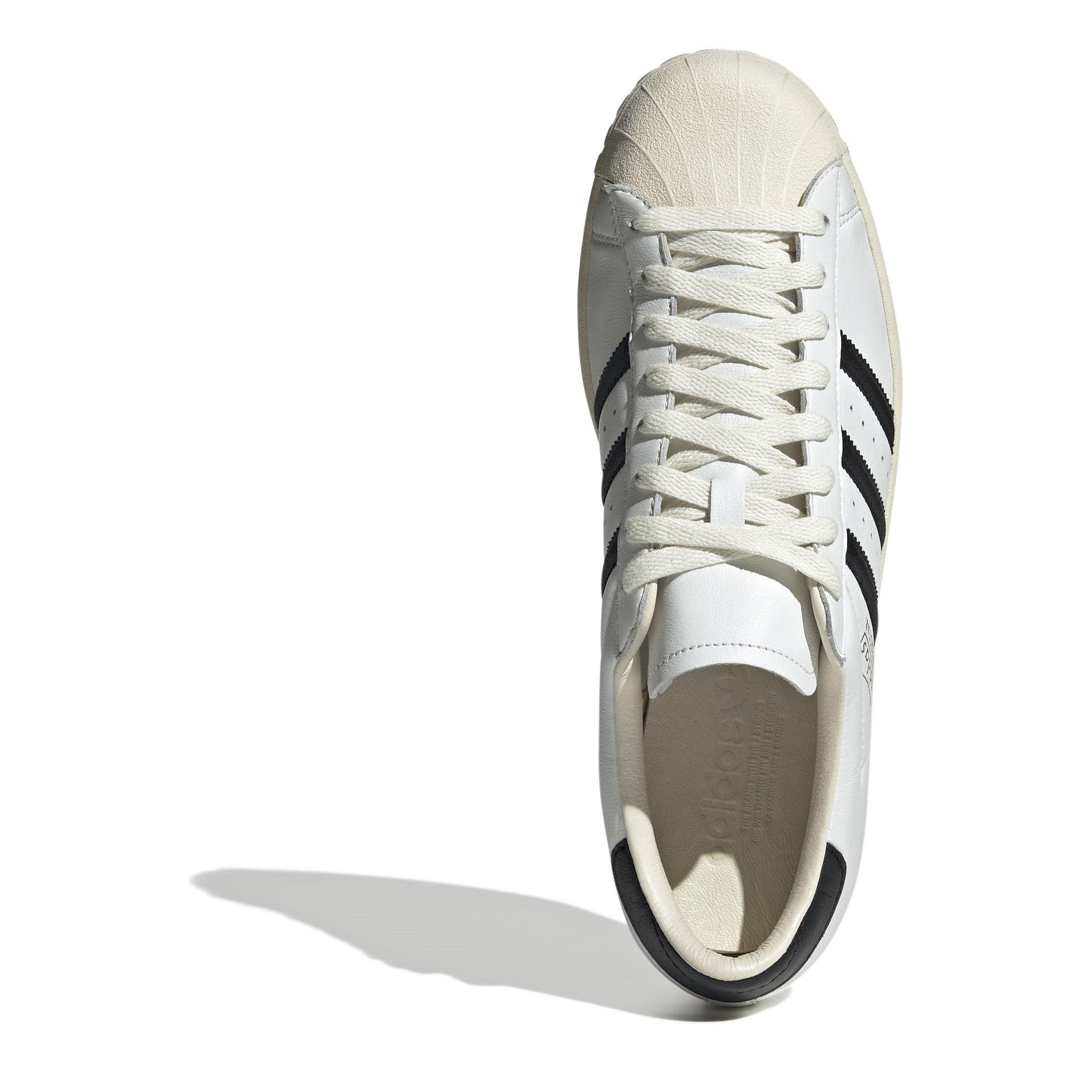 White/Black - adidas Originals - Women's SuperStar Vin Low-Top Trainers - 5